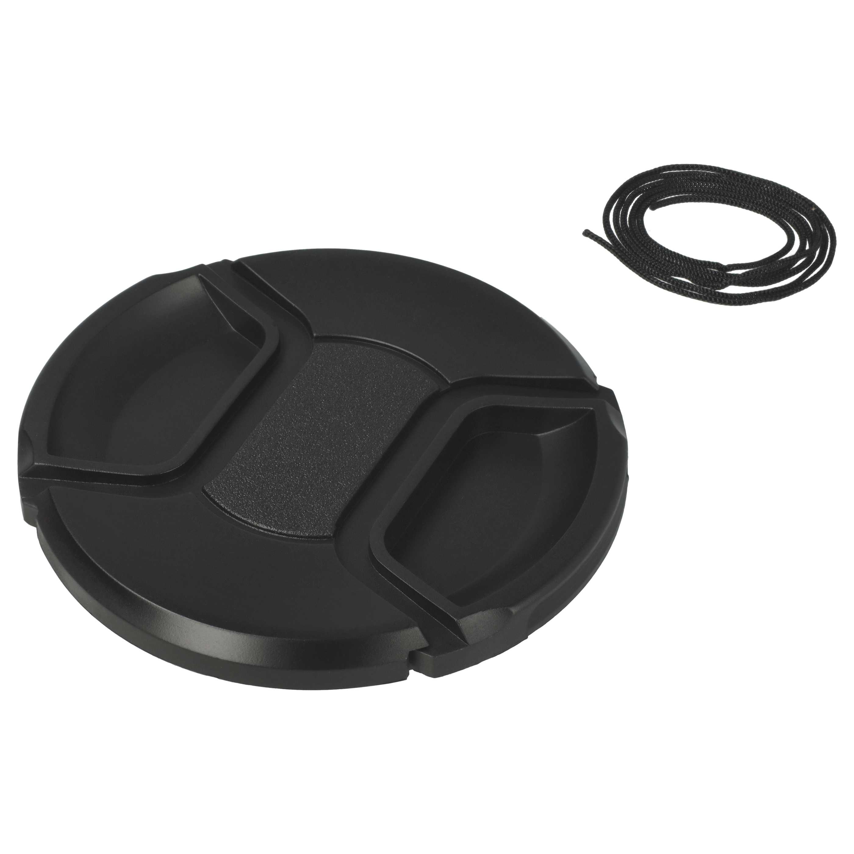 Copriobiettivo 77 mm - con impugnatura interna, plastica, nero