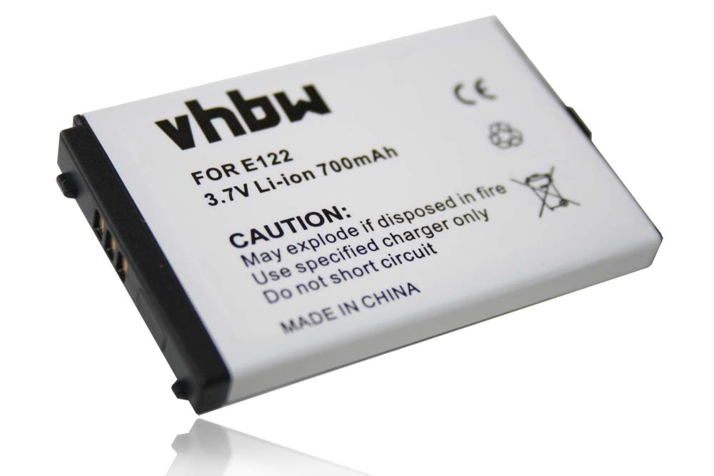 Batterie remplace Medion 40014938, LP043450A pour téléphone portable - 700mAh, 3,7V, Li-ion