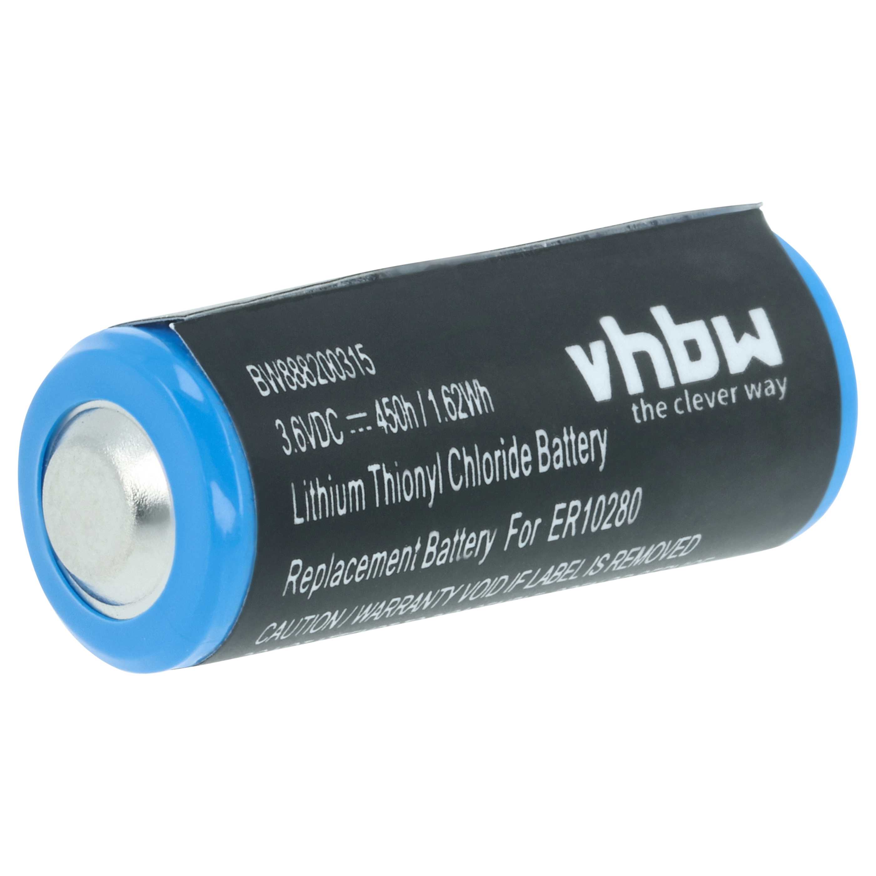 Bateria ER10280 - 450 mAh 3,6 V Li-SOCl2