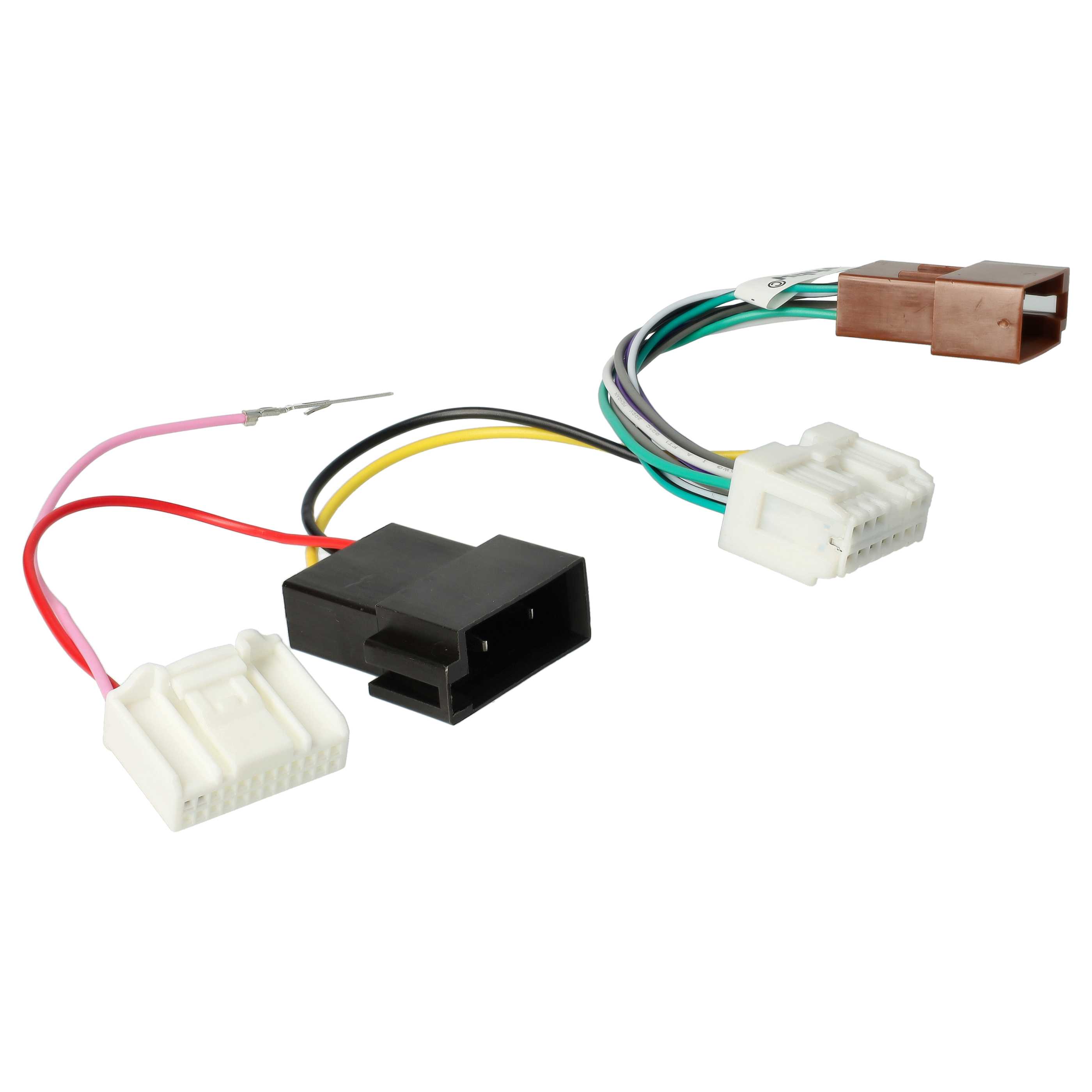 ISO Adapter passend für Renault, Dacia, Mercedes, Opel Autoradio u.a. - ISO 10487 Stecker