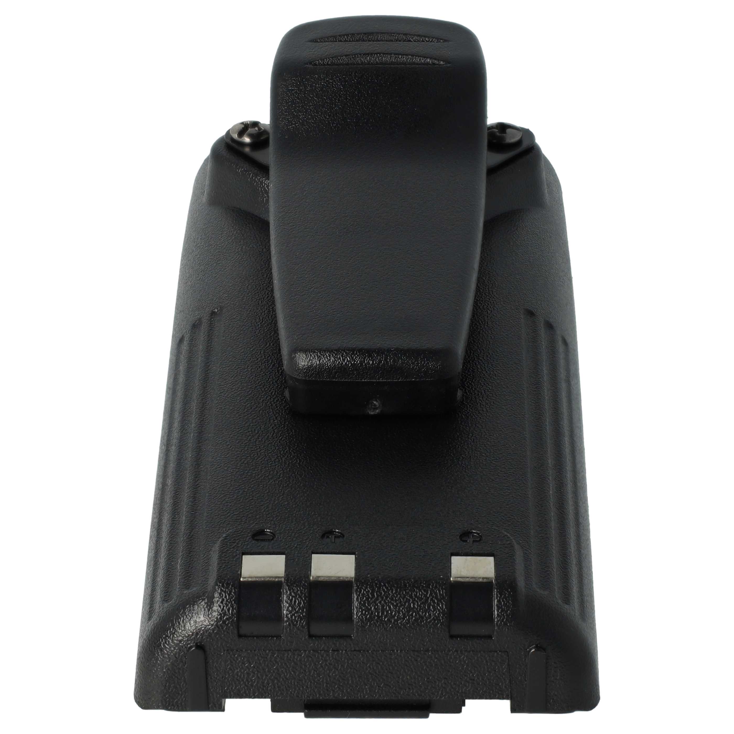 Radio Battery replaces Icom BP-211, BP-210N, BP-210, BP-209N, BP-209 - 2000 mAh 7.4 V Li-Ion + Belt Clip