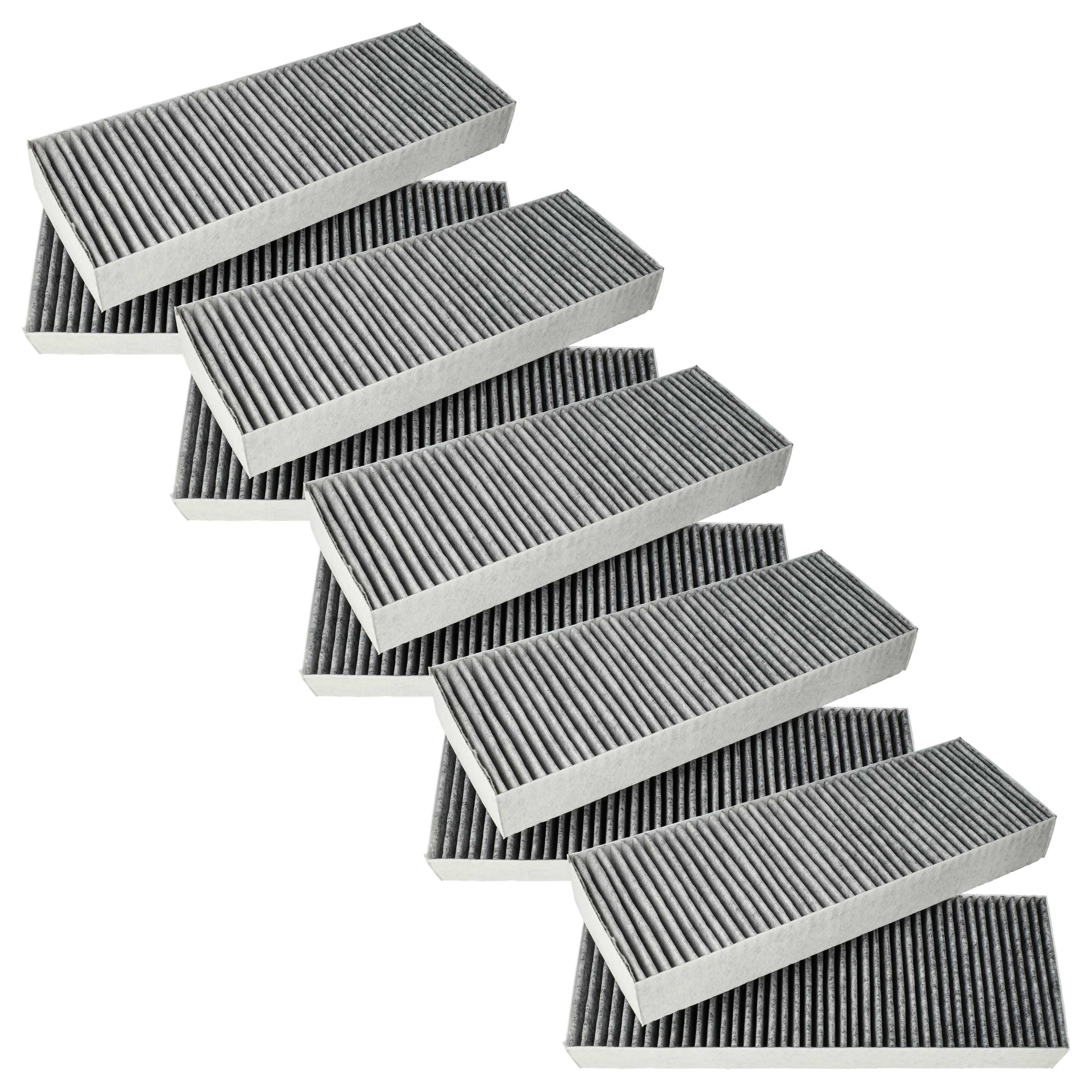 10x Filtres à charbon actif remplace Bora BAKFS-002, BAKF-001, BAKFS pour hotte Bora