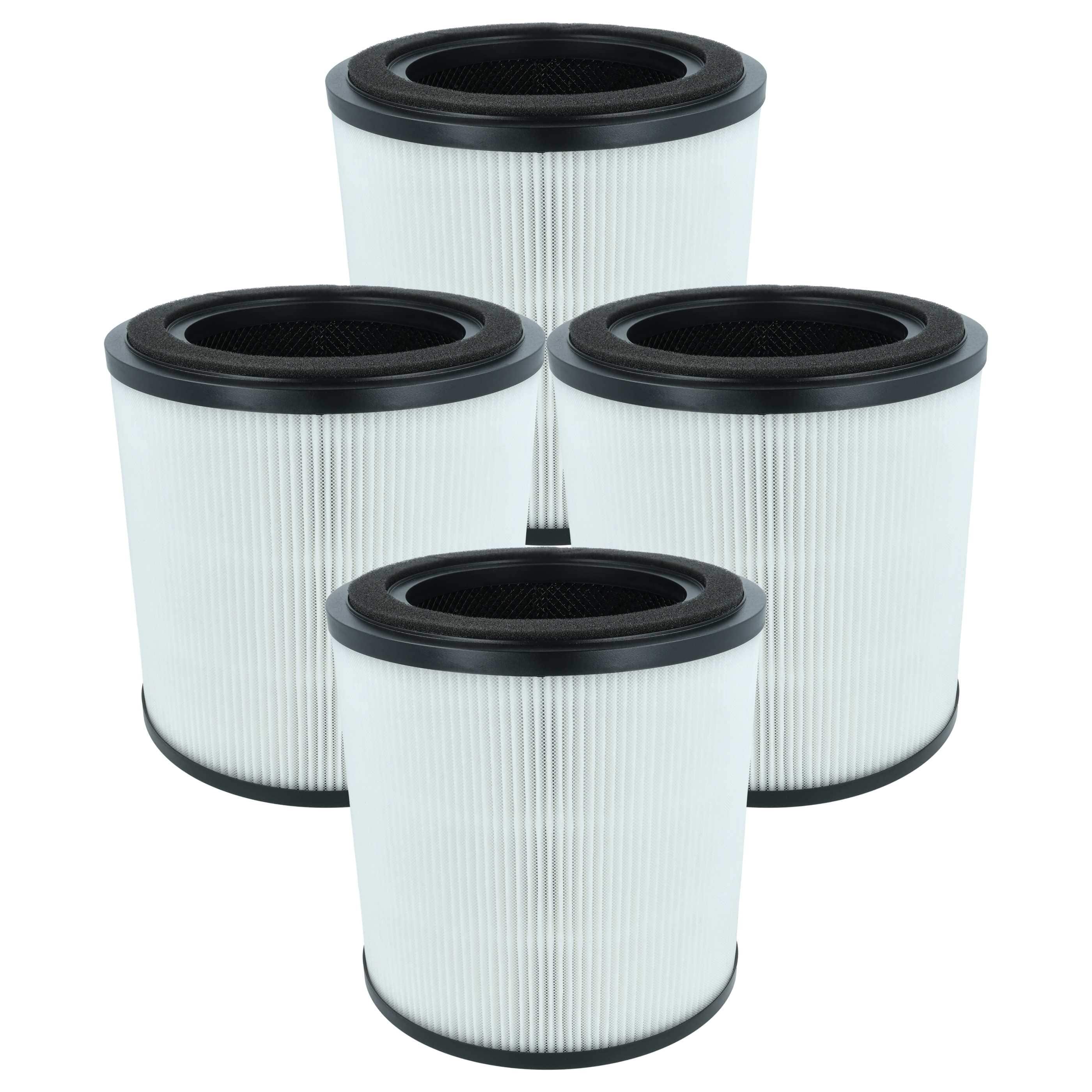 4x Filter as Replacement for Bosch 4062321717995, 7733702201 - Pre Filter + HEPA + Activated Carbon