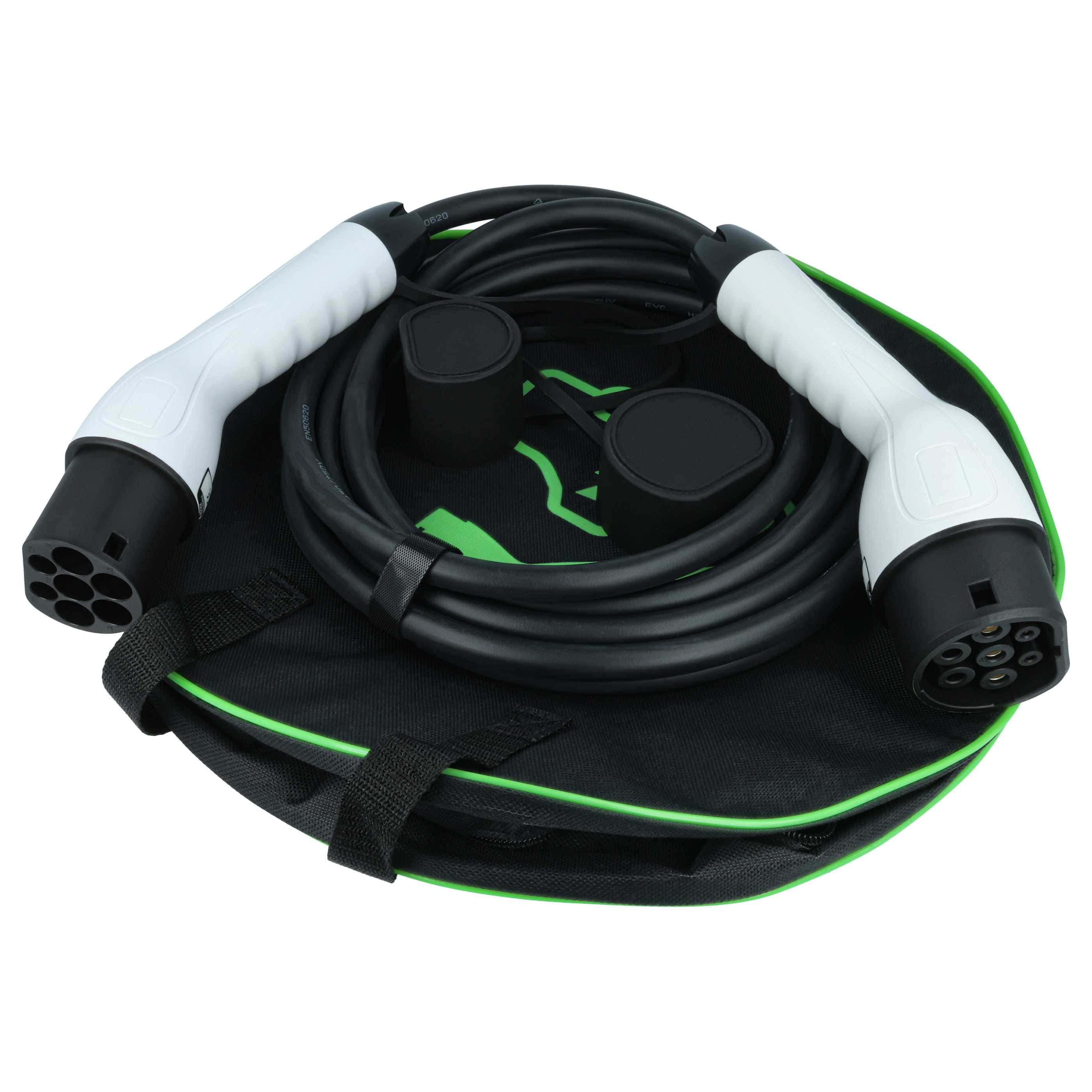 Charging Cable - Type 2 to Type 2 Cable, Single-Phase, 32 A, 7 kW, 5 m