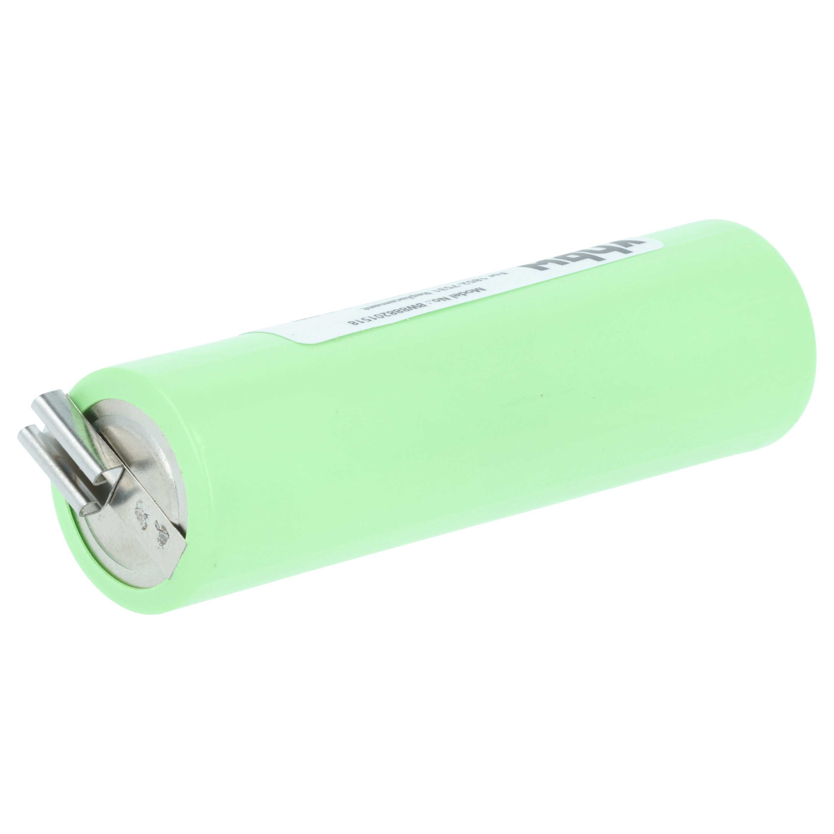 Batteria per rasoio sostituisce Moser 1852-7531 - 2000mAh 1,2V NiMH