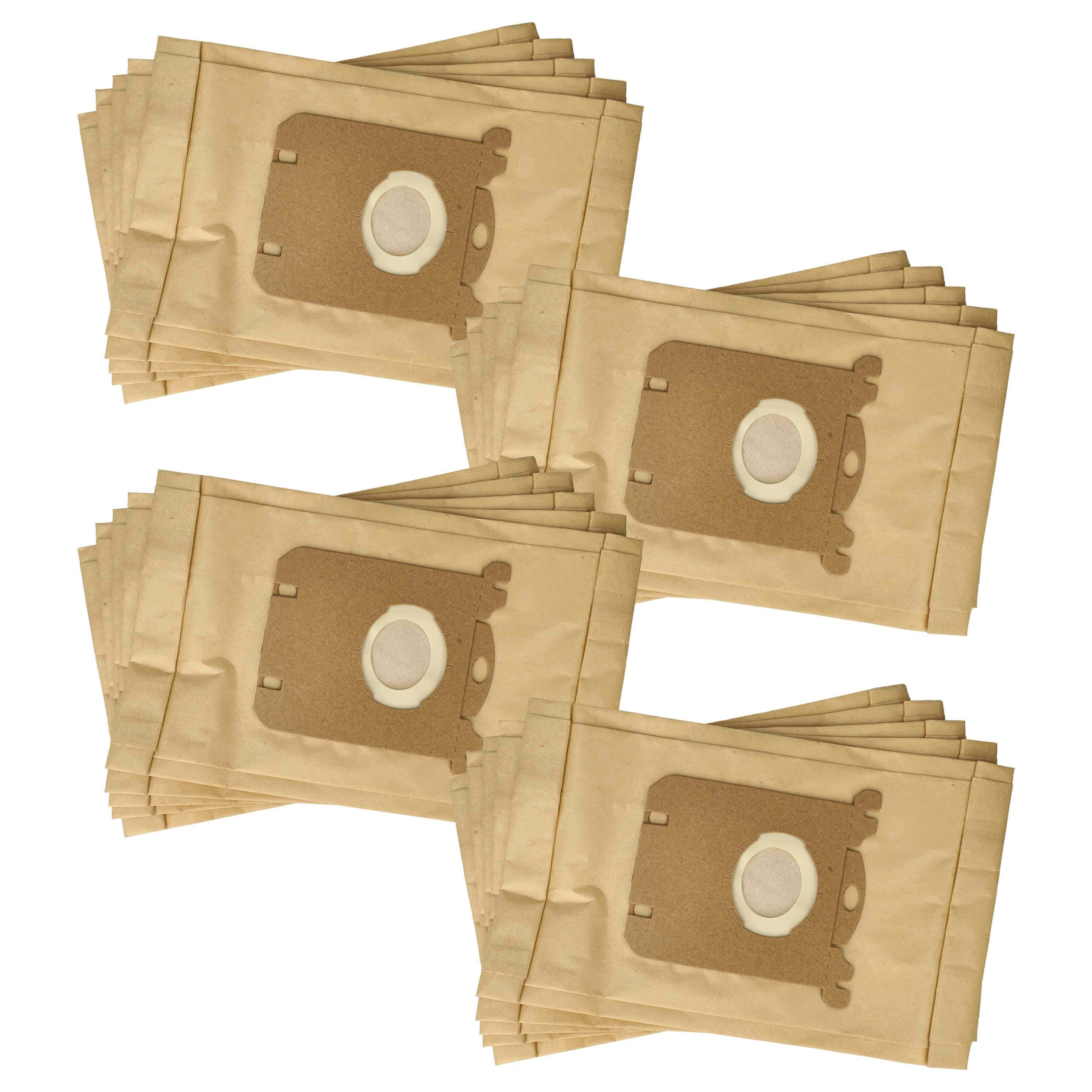 20x Sac remplace AEG 900195189/7, GR 200, GR 201 pour aspirateur Satrap - papier