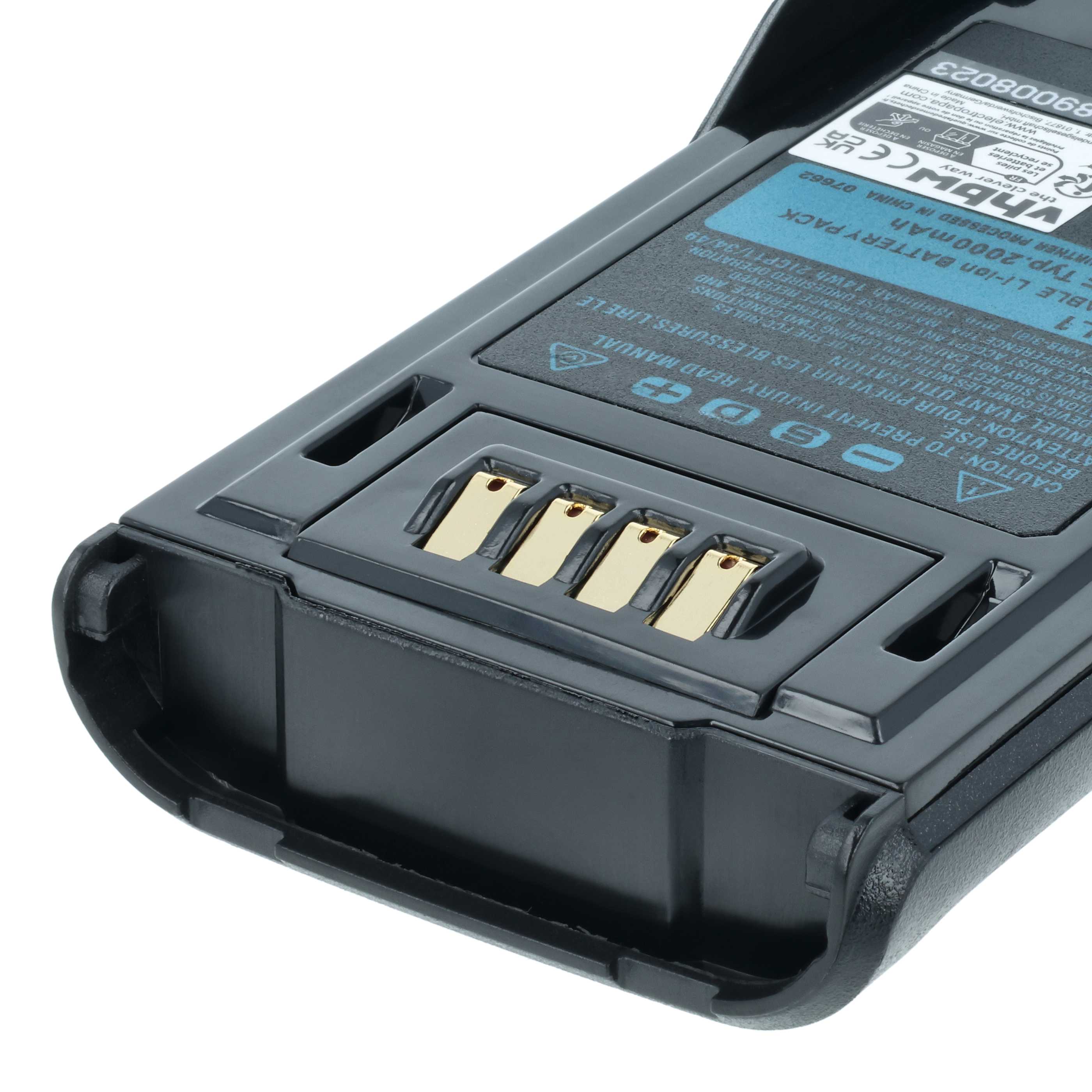 Radio 5x Battery replaces Kenwood KNB-L2M, KNB-L2, KNB-L1, KNB-LS5, KNB-L3M, KNB-L3 - 2000 mAh 7.4 V Li-Ion