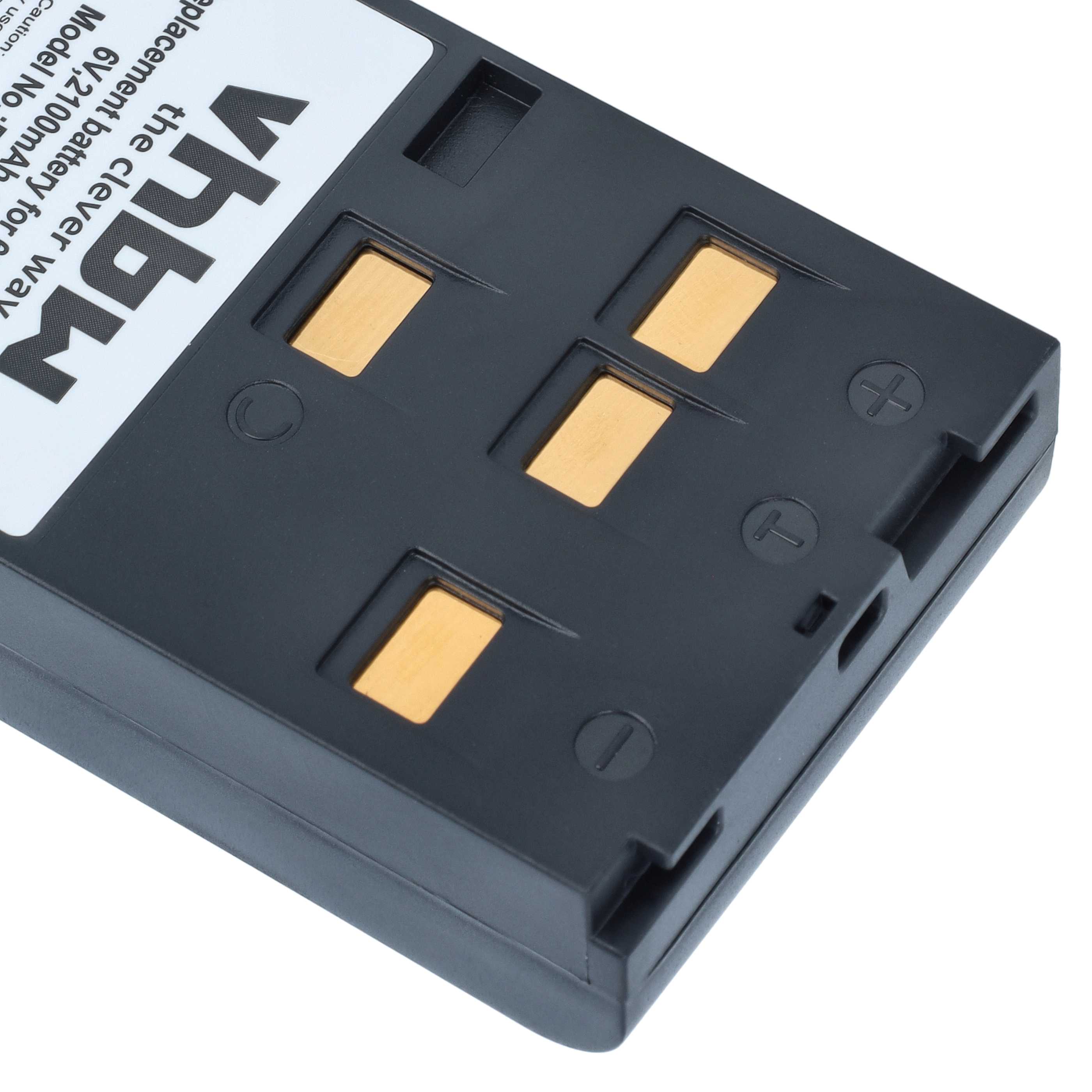 Laser Battery replaces Leica 667318, GEB121, 667147, GEB111 - 2100 mAh 6 V NiMH