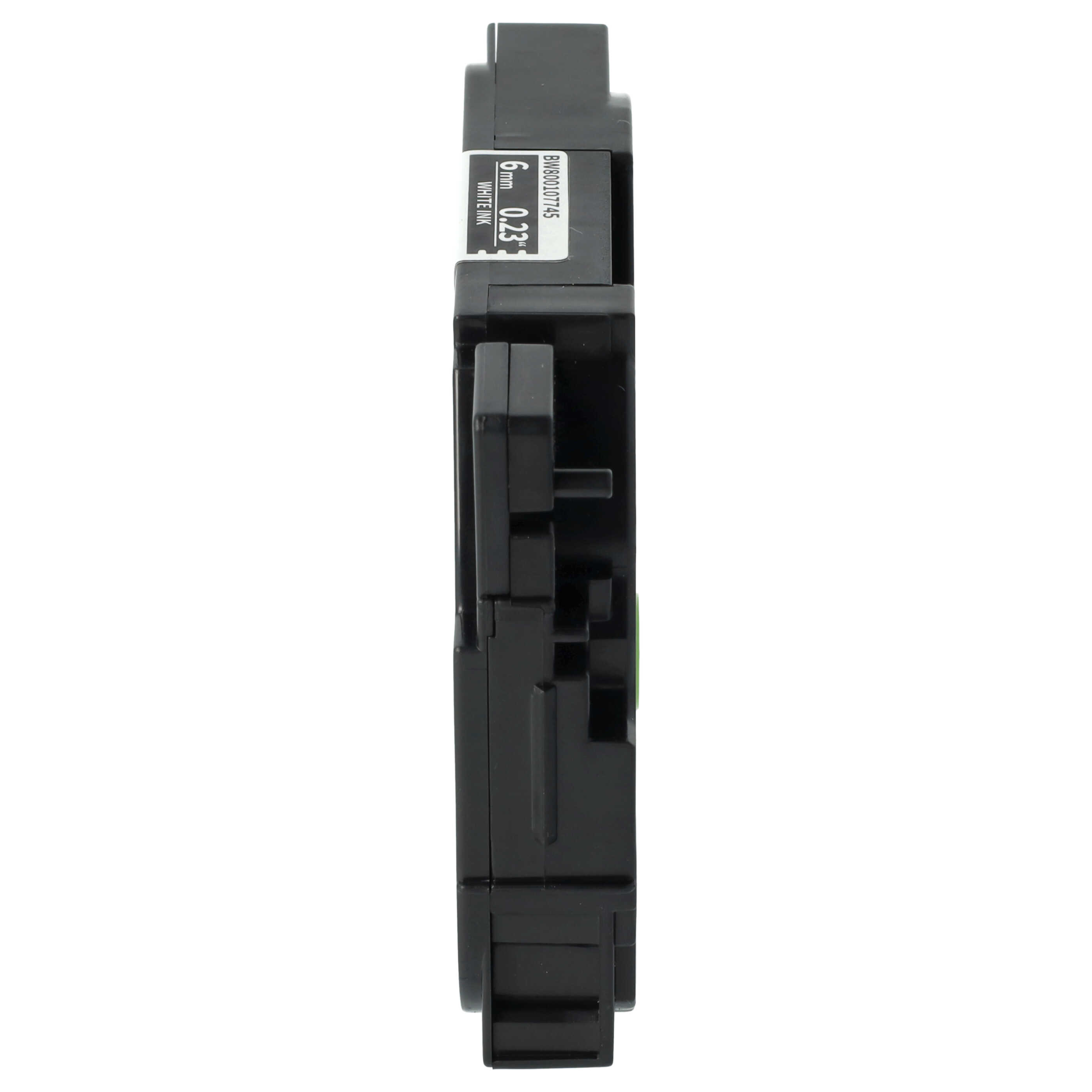 Cassette à ruban remplace Brother TZE-315 - 6mm lettrage Blanc ruban Noir