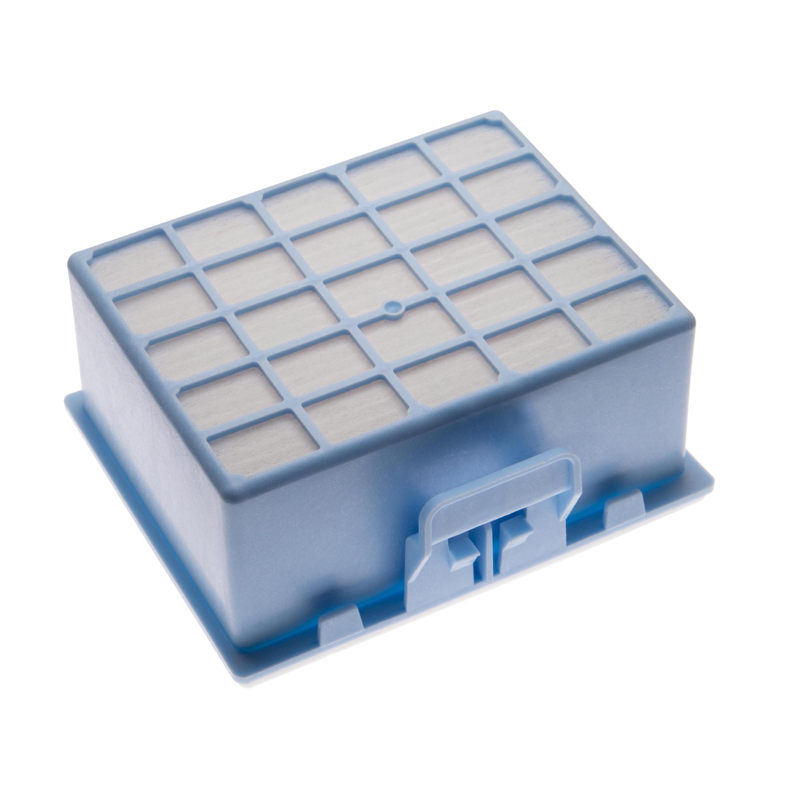 Filtro sostituisce Bosch/Siemens 00577148, 17001131, 00578861 per aspirapolvere - filtro HEPA, bianco / blu
