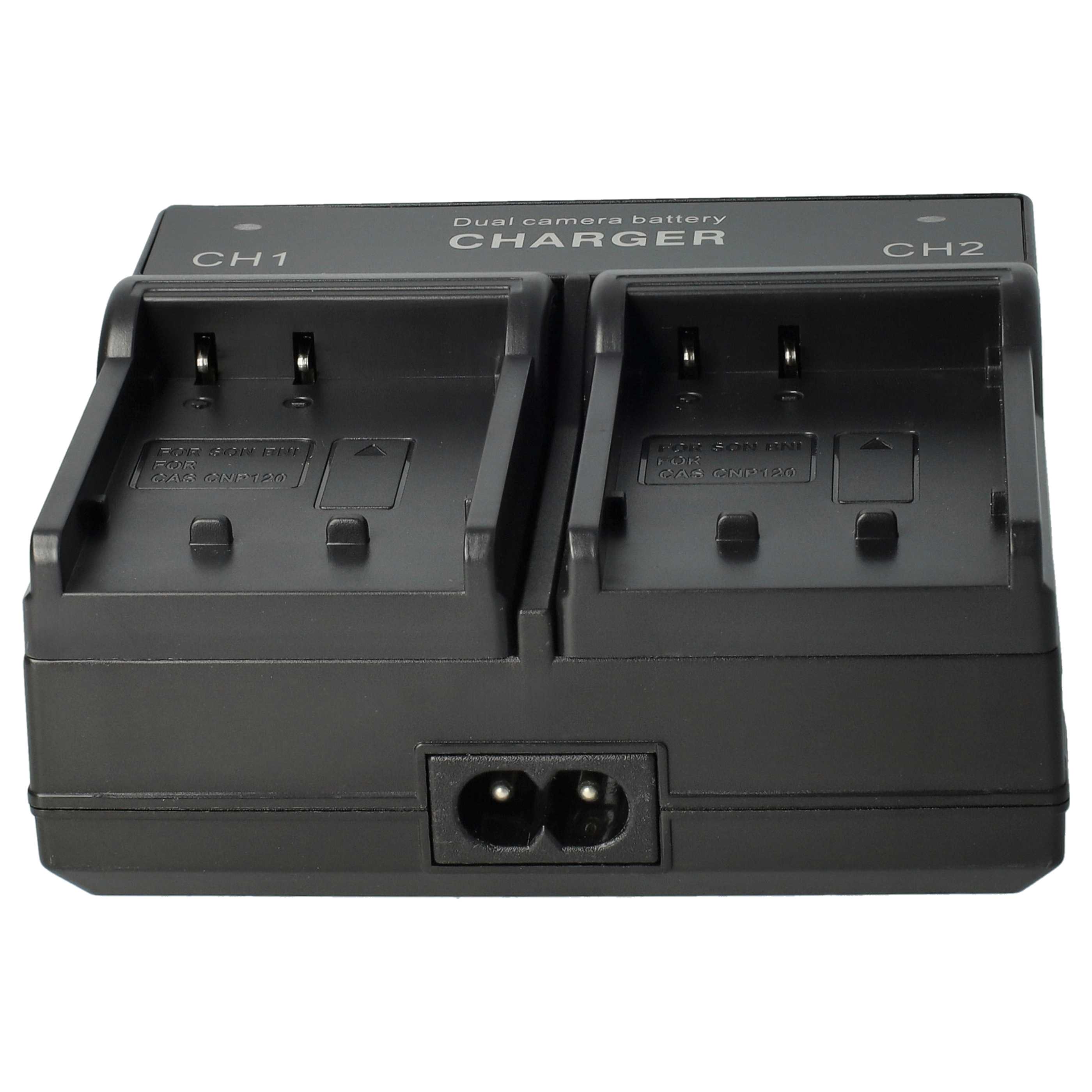 Caricabatterie + adattatore da auto per fotocamera Casio - 0.5 / 0.9A 4.2/8.4V 114,5cm