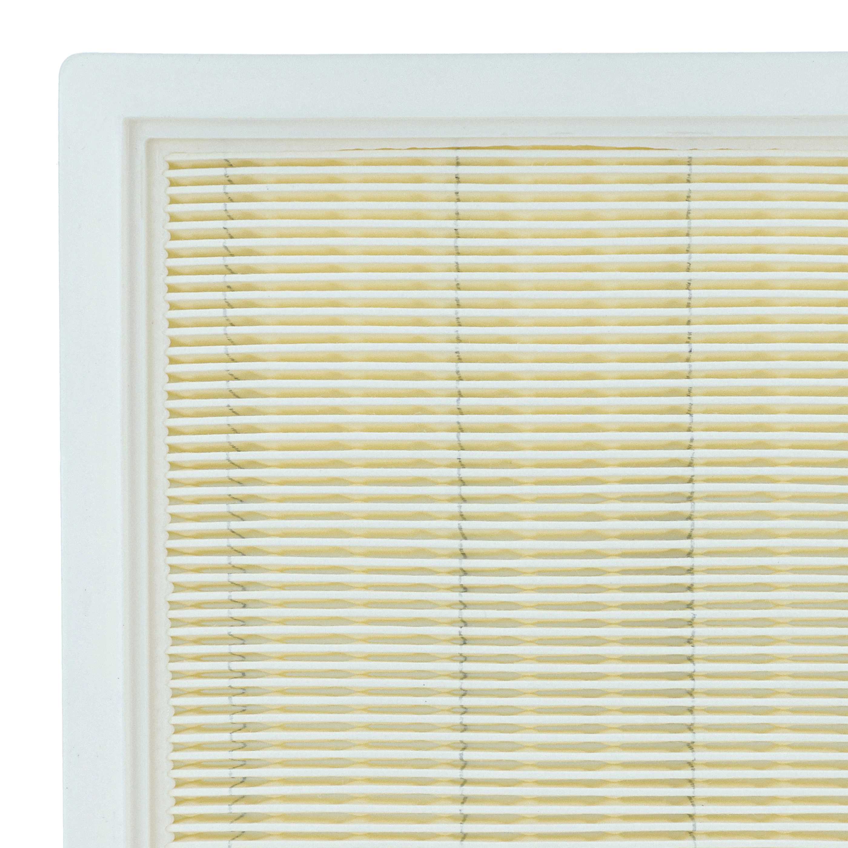 2x flat pleated filter replaces Bosch 2609256F65 for Bosch Vacuum Cleaner