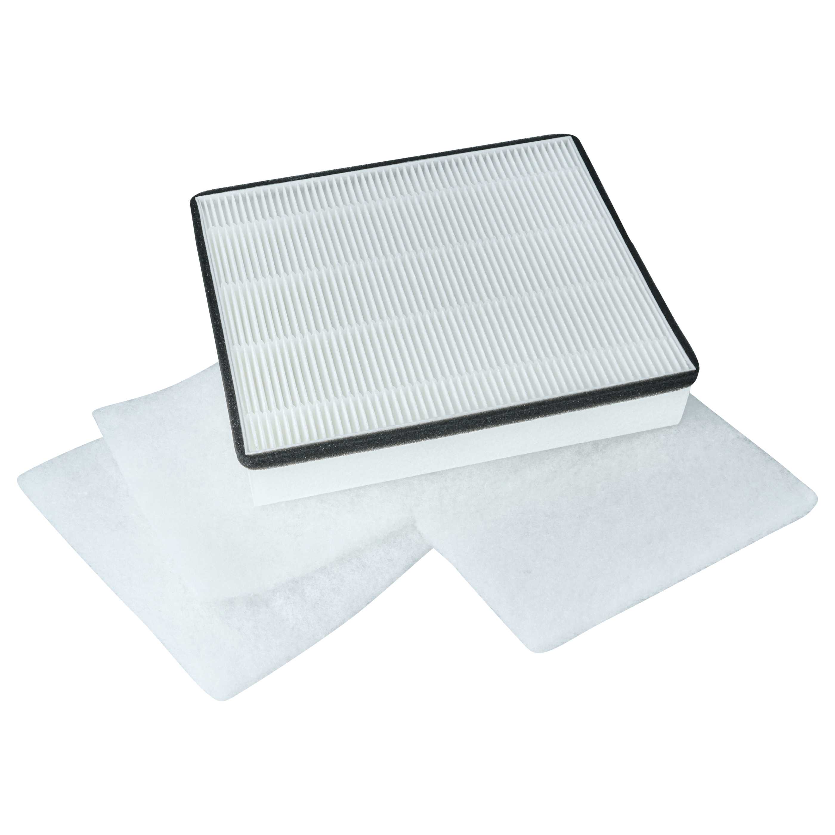 3-tlg. Filter-Set als Ersatz für Vallox 2502, 105114 Lüftungsgerät - Grobstaubfilter, Feinstaubfilter