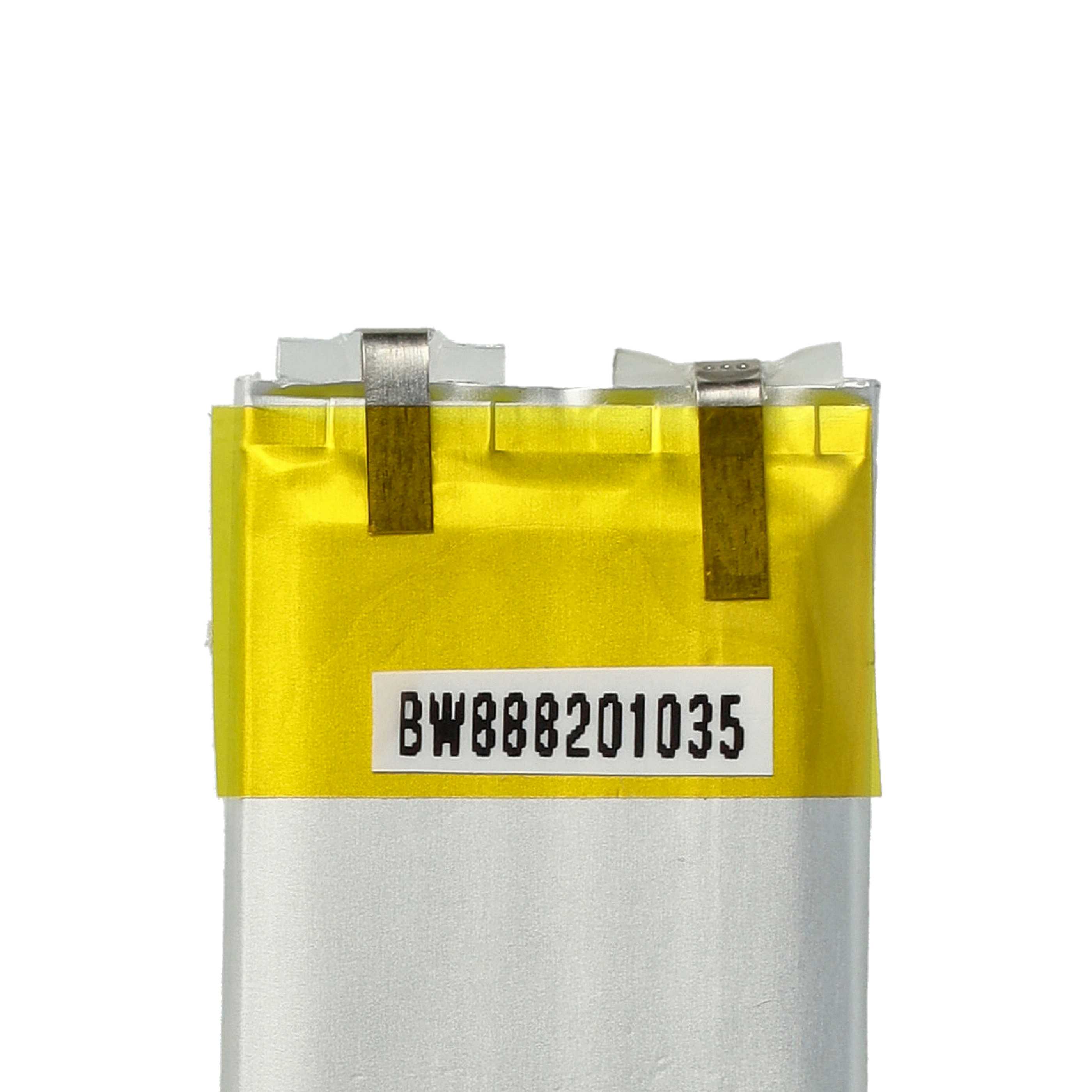Smartwatch-Akku als Ersatz für TomTom AHB322028, 322028 - 190mAh 3,7V Li-Polymer