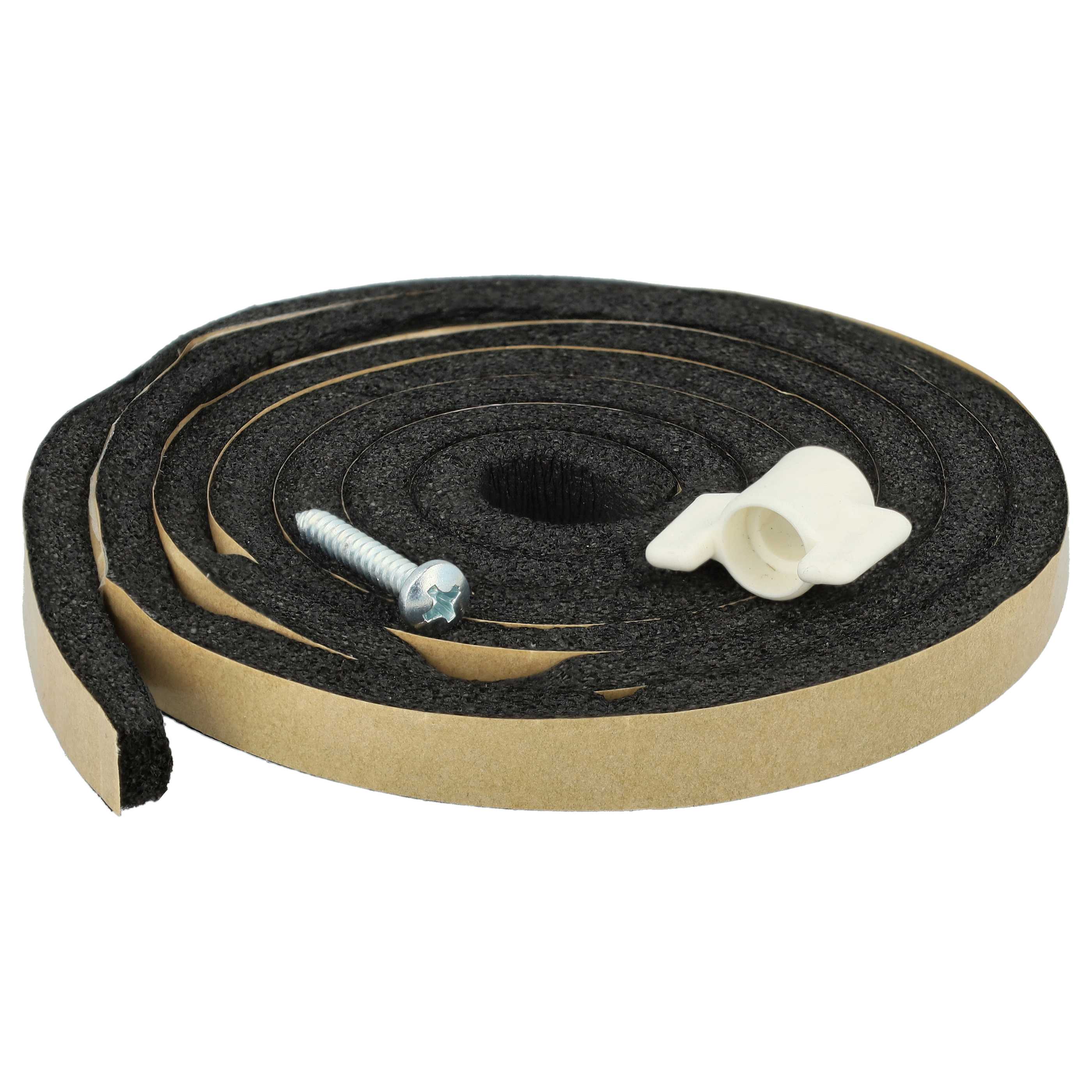 4x Filtres à charbon actif remplace Balay 461422 / 00461422 pour hotte Bosch + bague de fixation