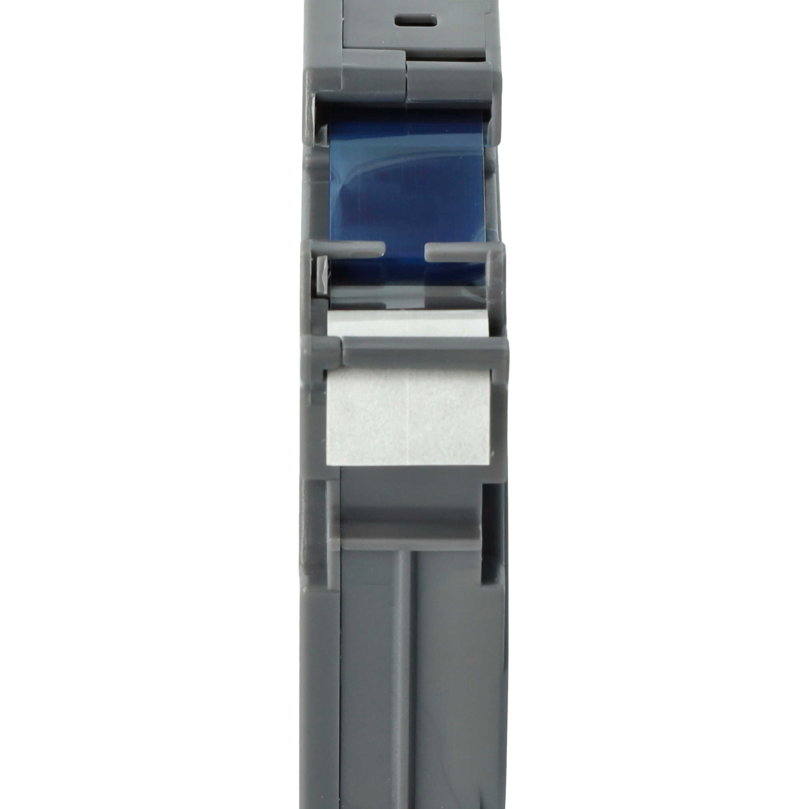 Cassette à ruban remplace Brother TZE-133 - 12mm lettrage Bleu ruban Transparent