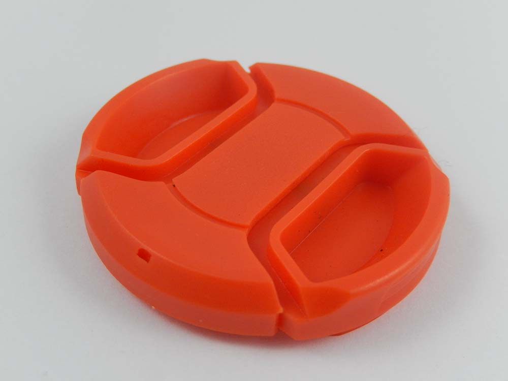 Lens Cap 46 mm - with Inner Handle, Plastic, Red
