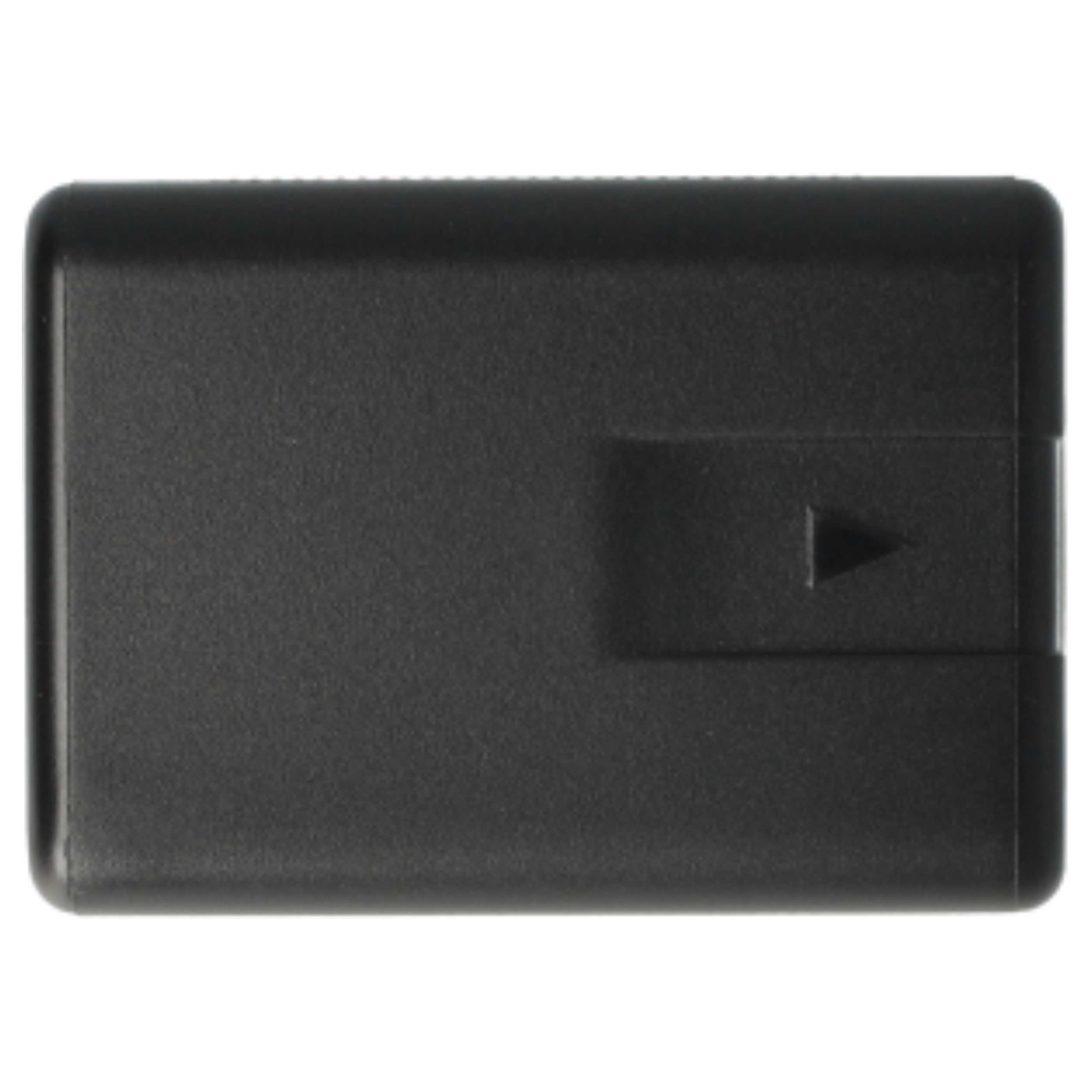 Videocamera 3x Battery replaces Panasonic VW-VBK180, VW-VBK360, VW-VBK180-K - 1600 mAh 3.6 V Li-Ion