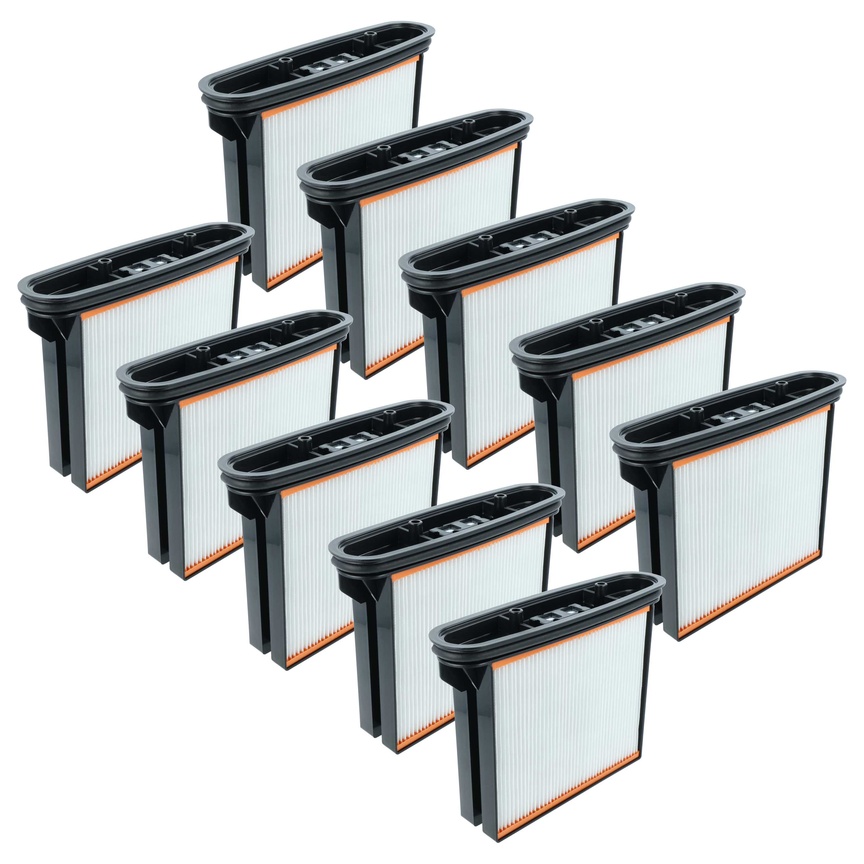 10x flat pleated filter replaces Bosch 1609203C34 for Bosch Vacuum Cleaner