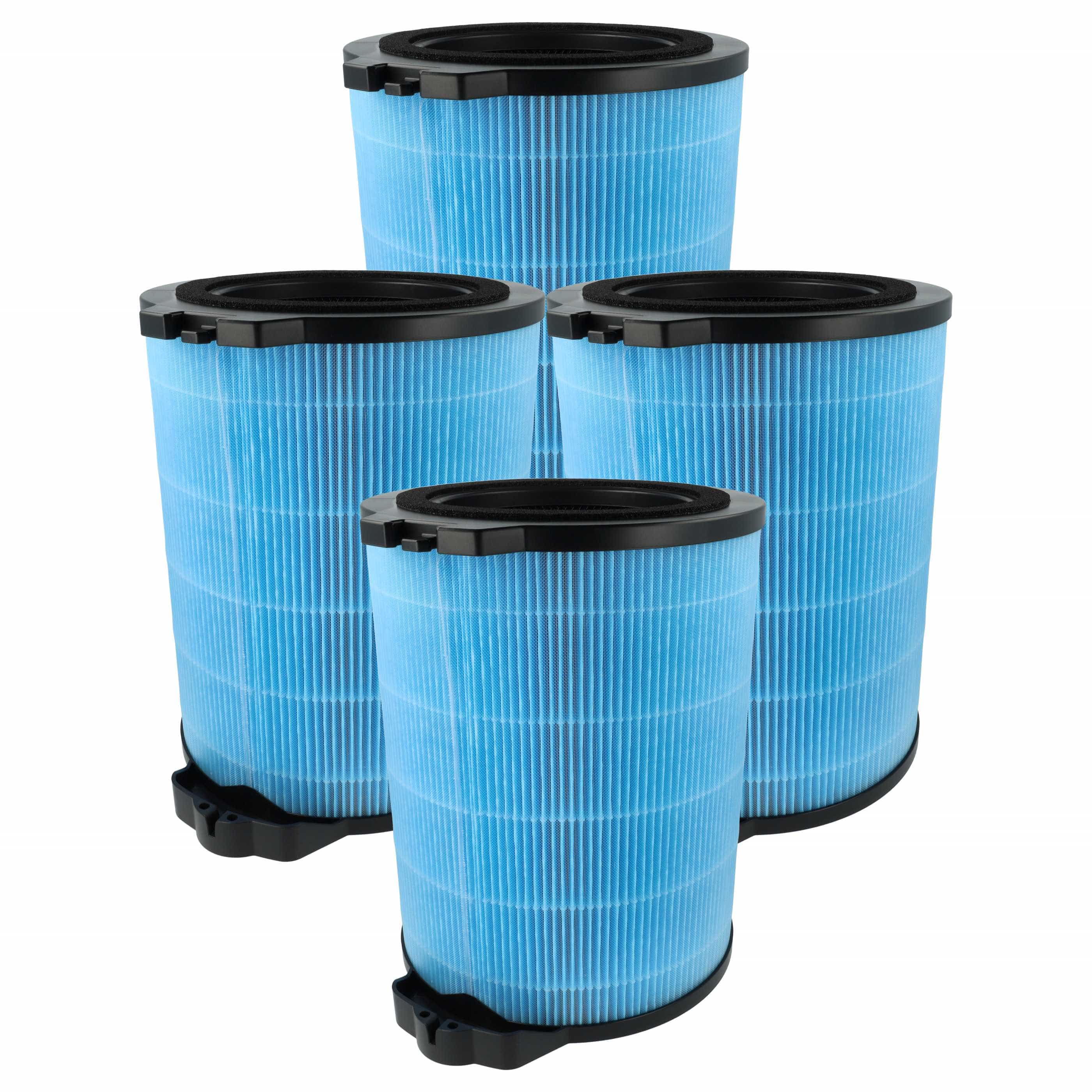 4x HEPA Filter replaces Candy U98, 35602348 for Hoover Air Humidifier - Activated Carbon