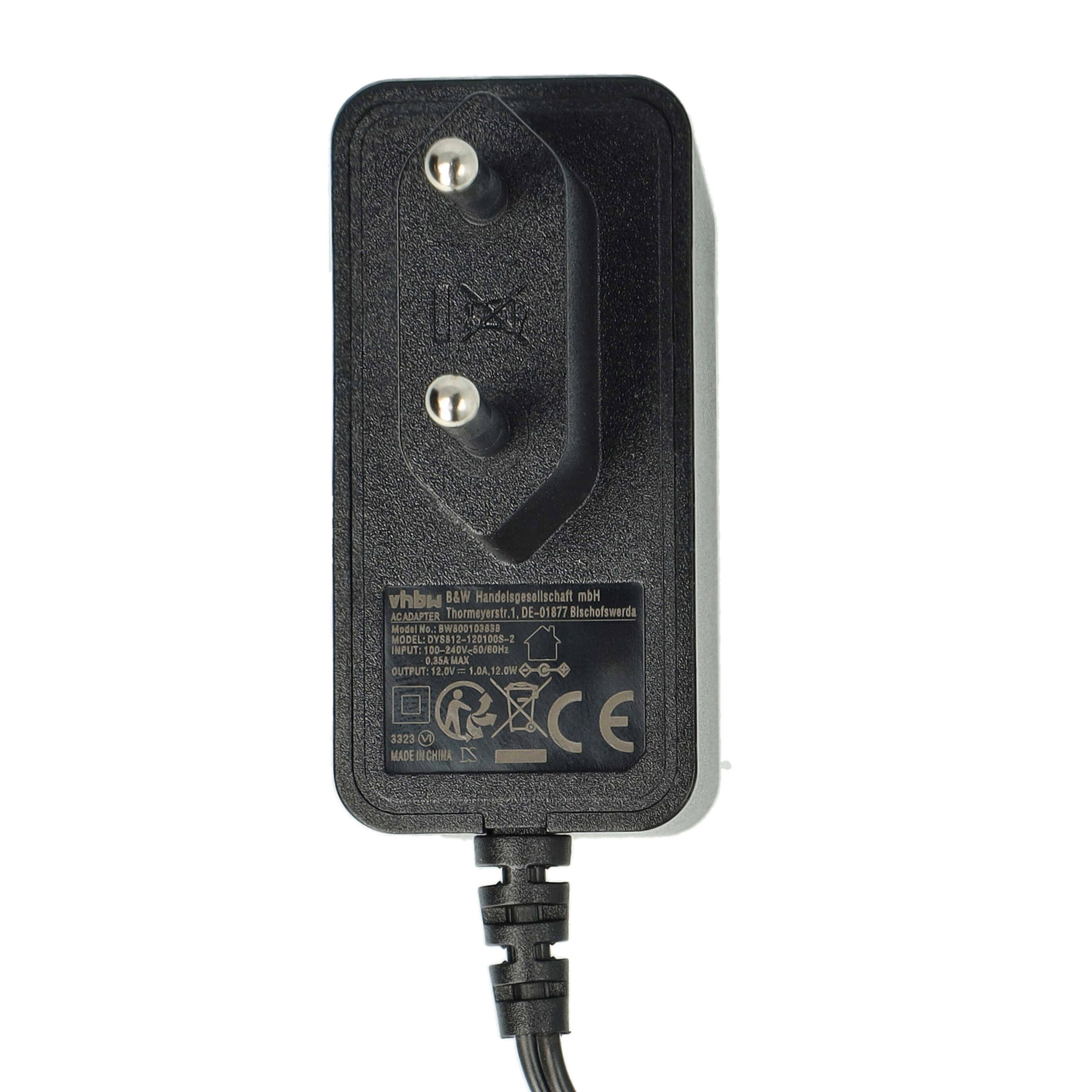 Mains Power Adapter replaces Datalogic EN60950-1 for Datalogic Transformer etc. - 120 cm
