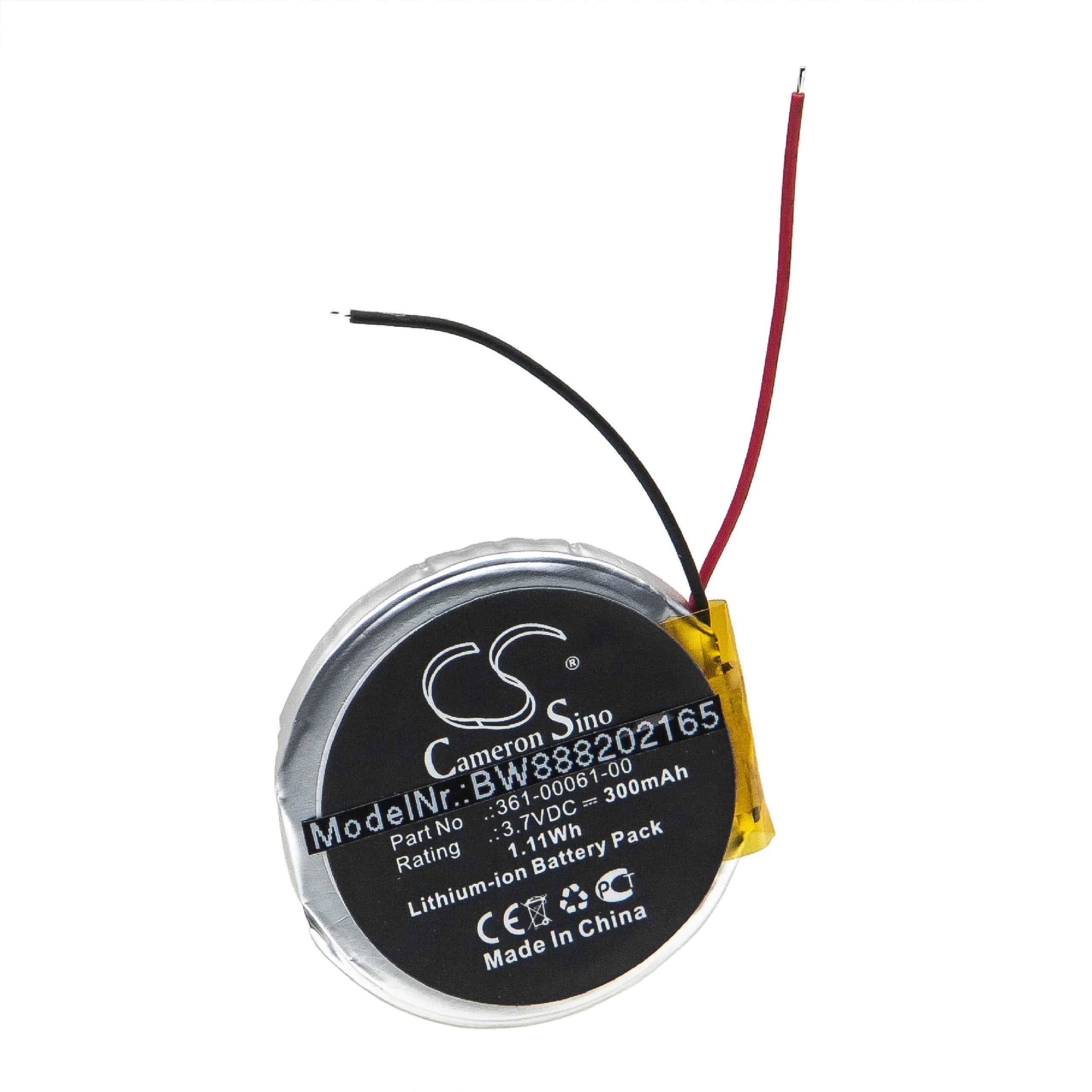 Smartwatch Battery Replacement for Garmin PD3555w, 361-00061-00, PD3555 - 450mAh 3.7V Li-Ion