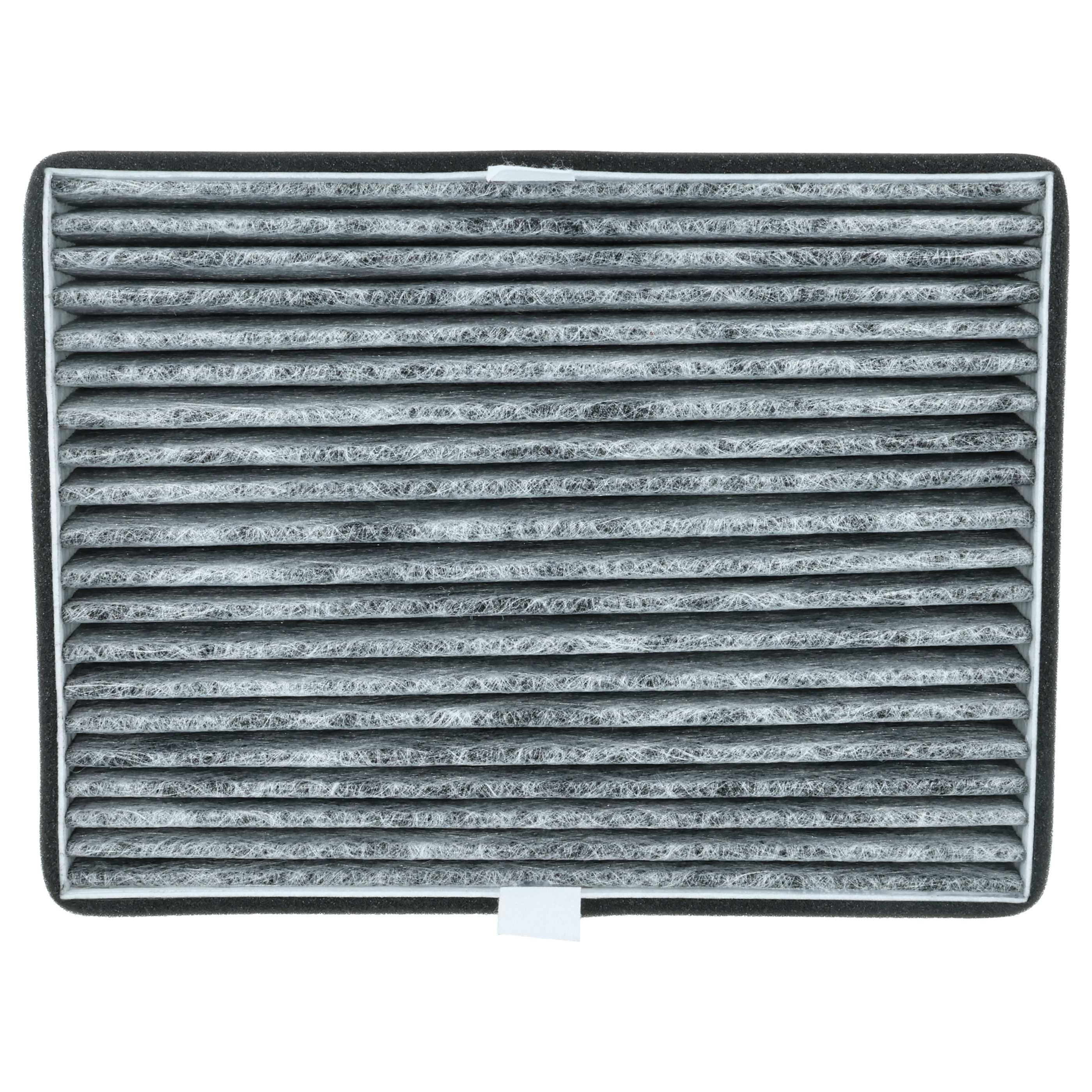 4x Filtres à charbon actif remplace Miele 20228038, DKF 36-P pour hotte Miele