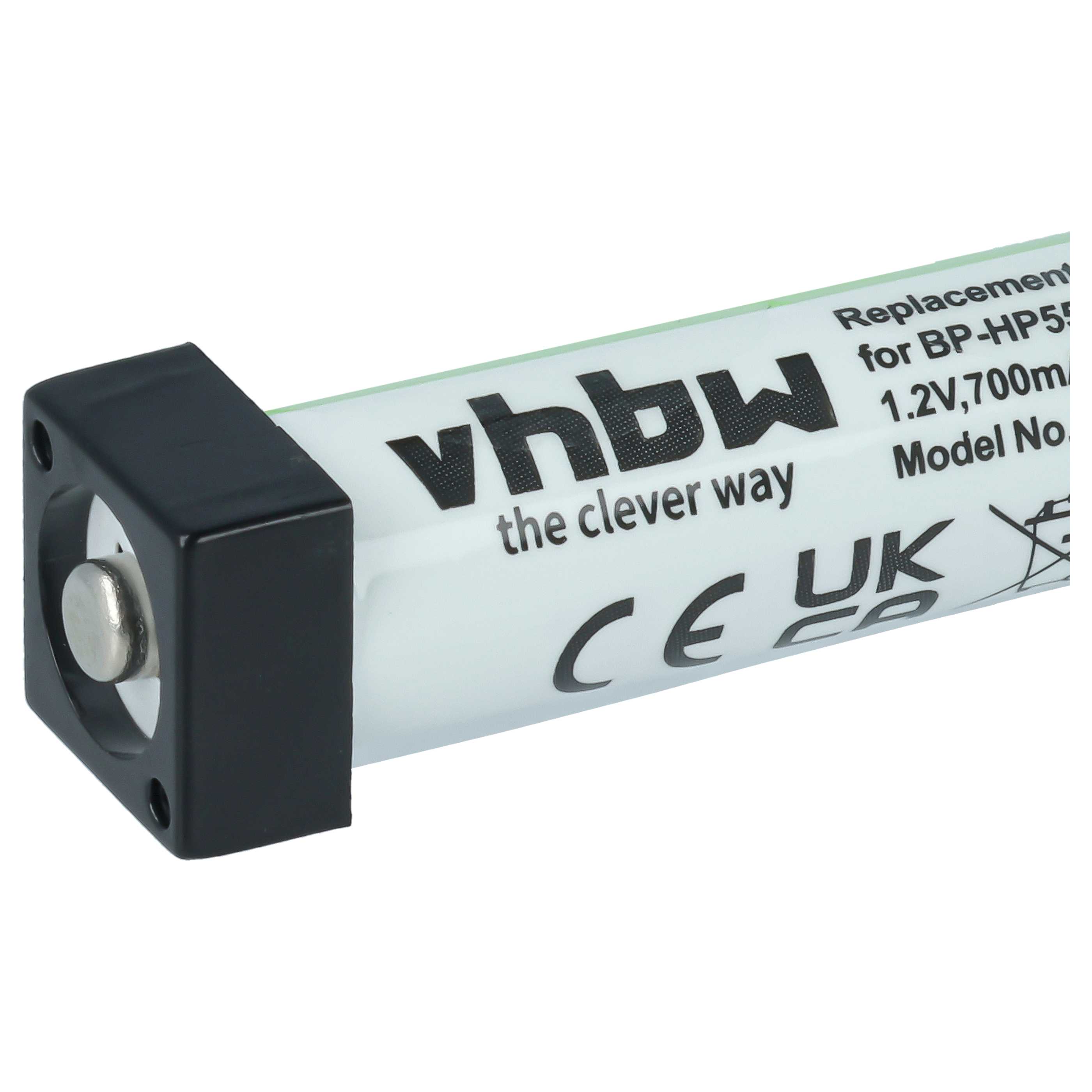 Wireless Headset 2x Battery replaces Sony BP-HP550, 1-756-316-22, 1-756-316-21 - 700 mAh 1.2 V NiMH