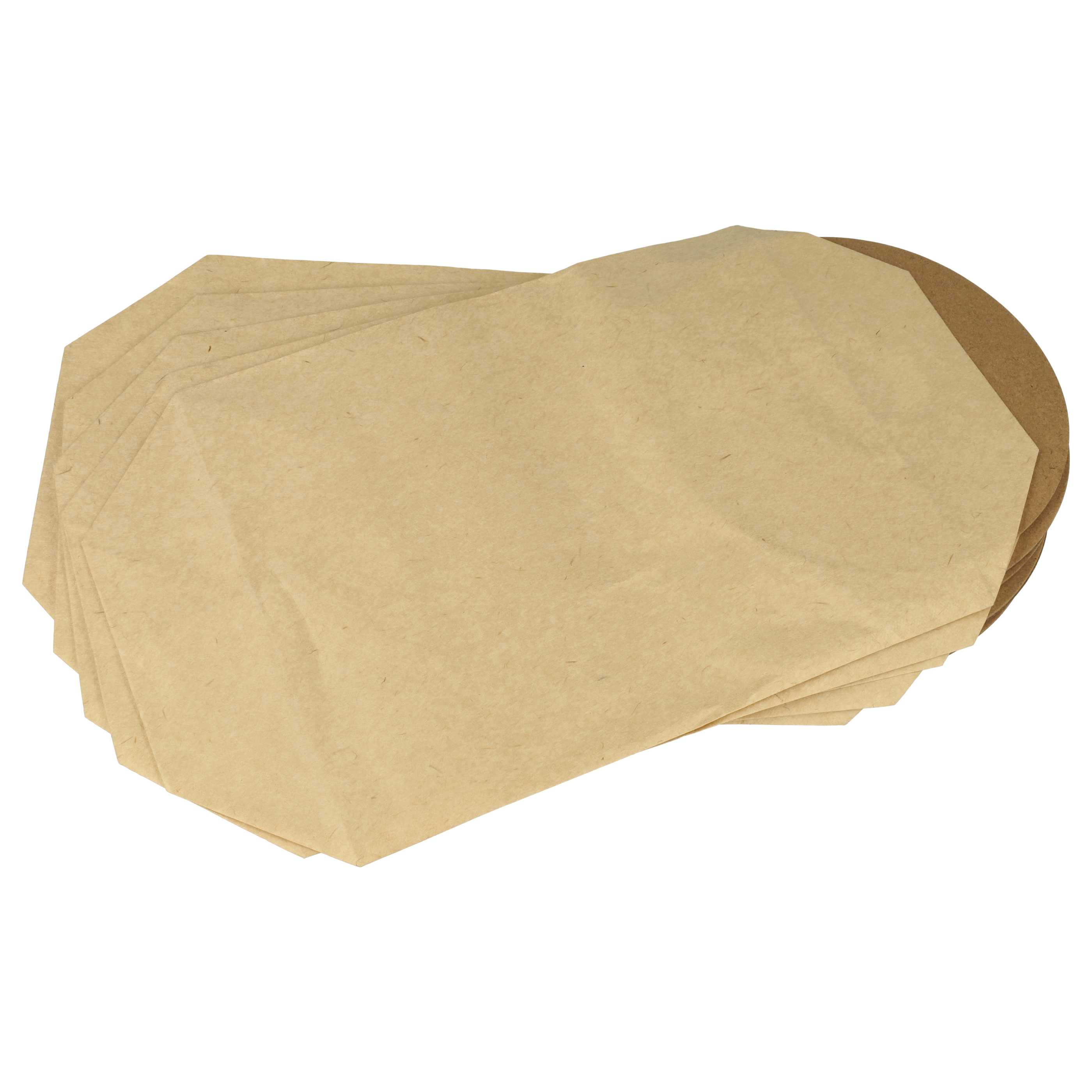 5x Vacuum Cleaner Bag replaces Cleancraft 7013353 for Cleancraft - paper / cardboard