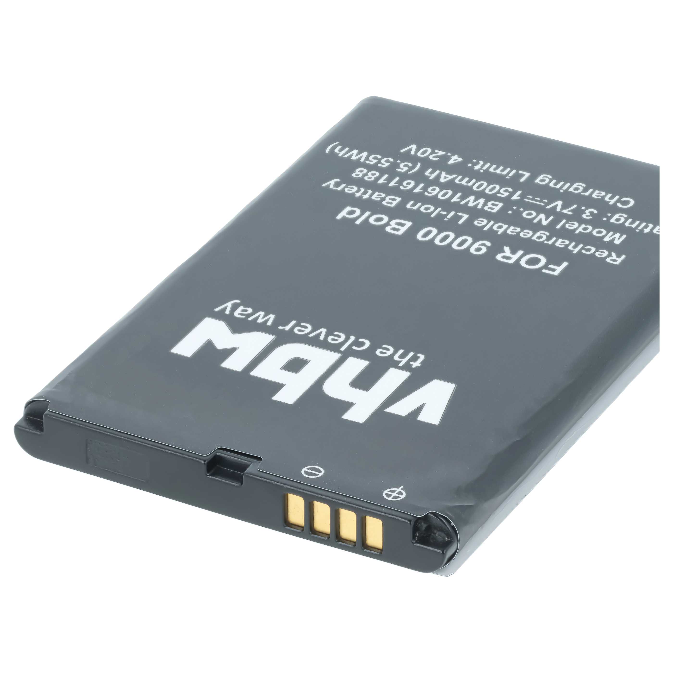 Akku als Ersatz für BlackBerry BAT-14392-001, M-S1, ACC14392-001 für Blackberry - 1500mAh 3,7V Li-Ion