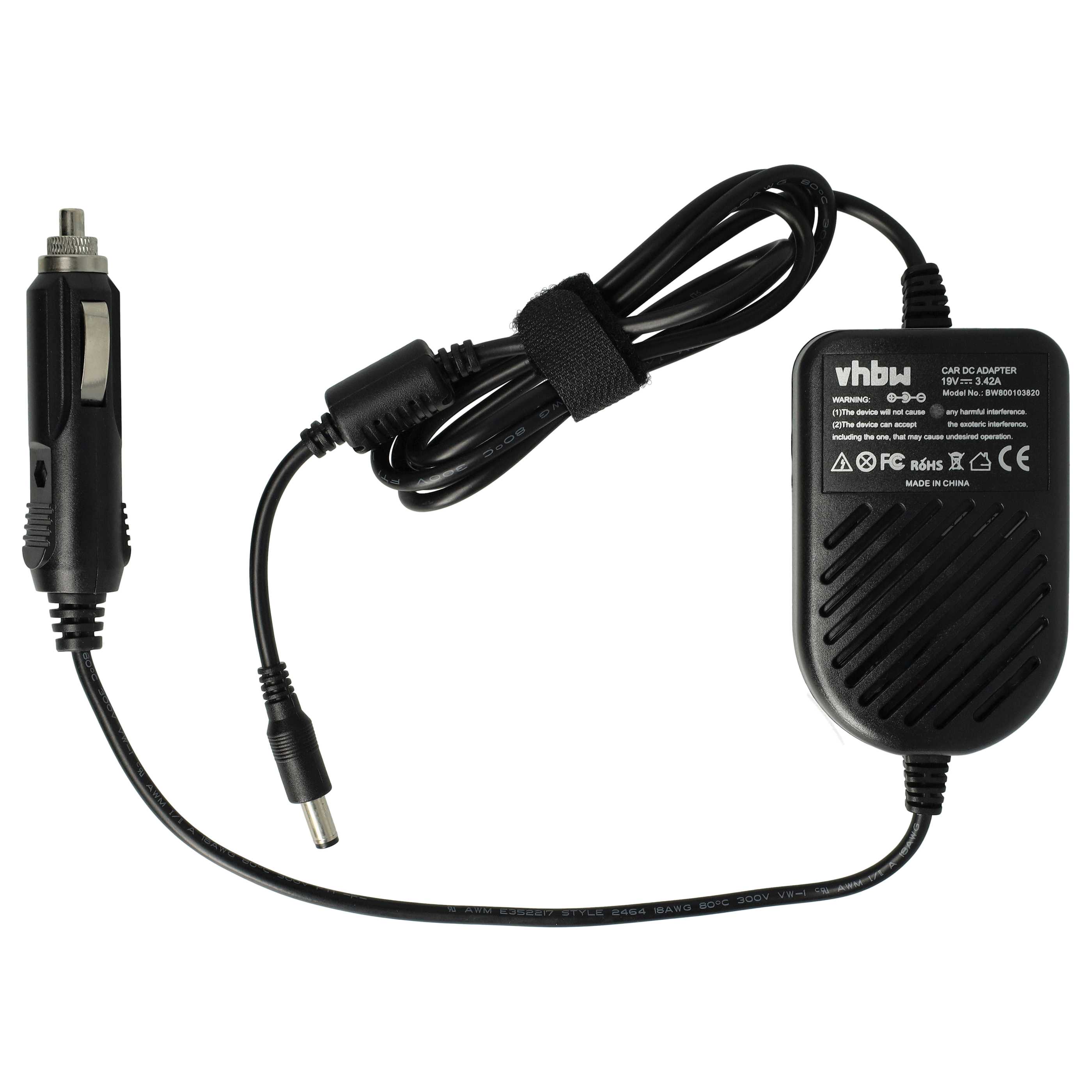 Vehicle Charger replaces Acer LC.ADT01.001 suitable for Notebook - 3.42 A