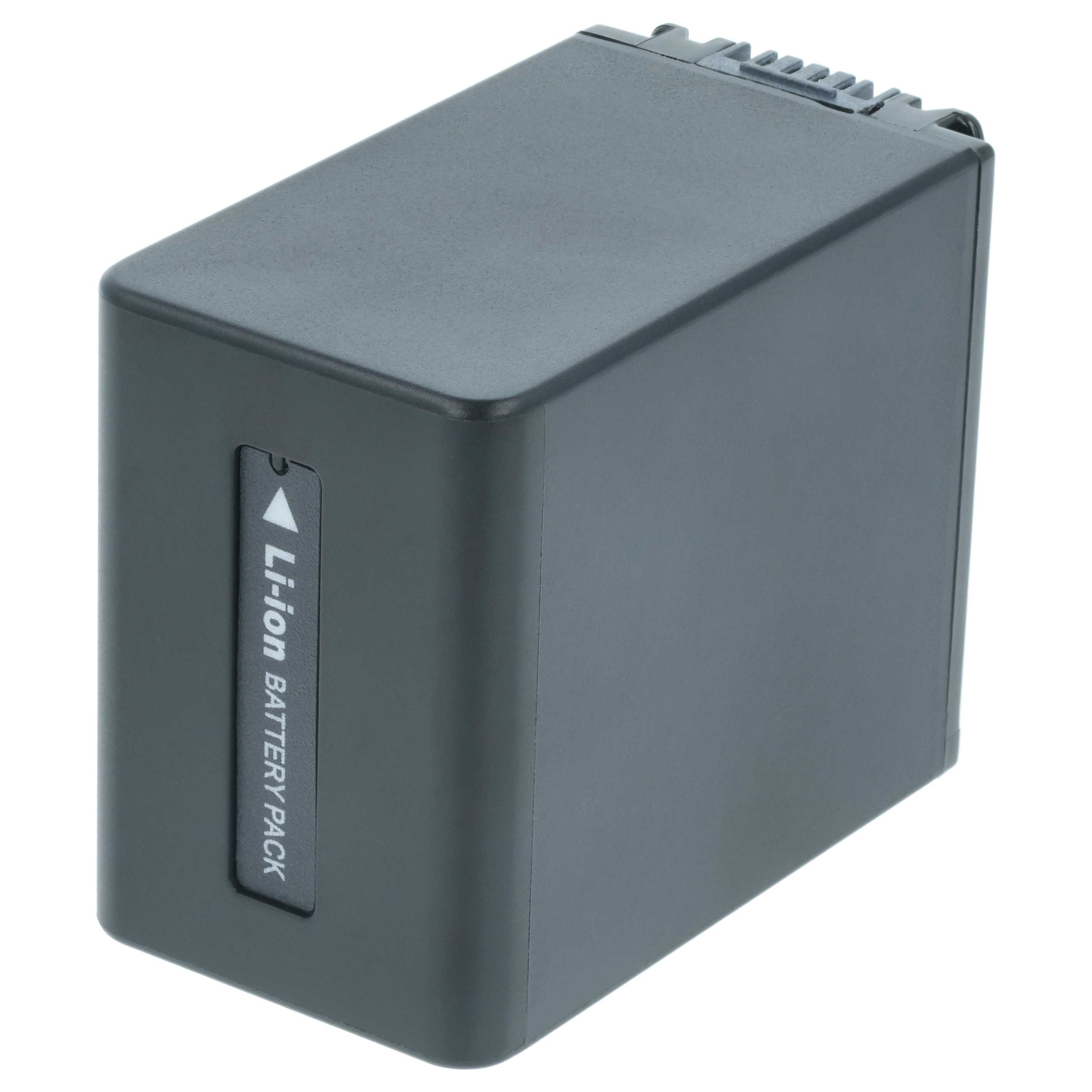 Videocamera 3x Battery replaces Sony NP-FV100A - 2700 mAh 7.3 V Li-Ion