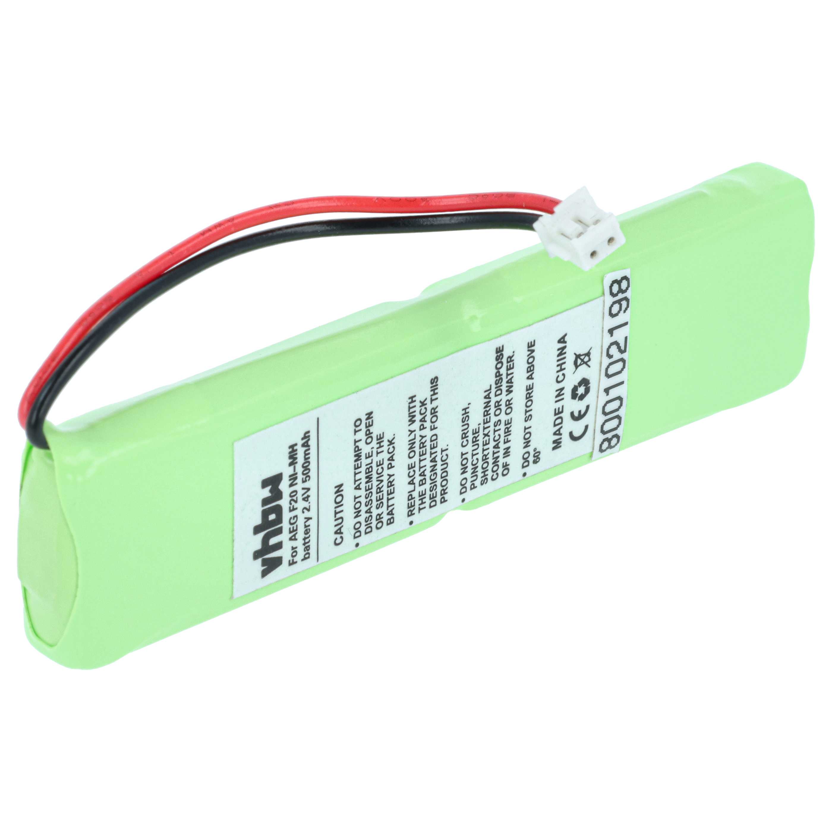Batterie remplace pour téléphone Grundig - 500mAh 2,4V NiMH