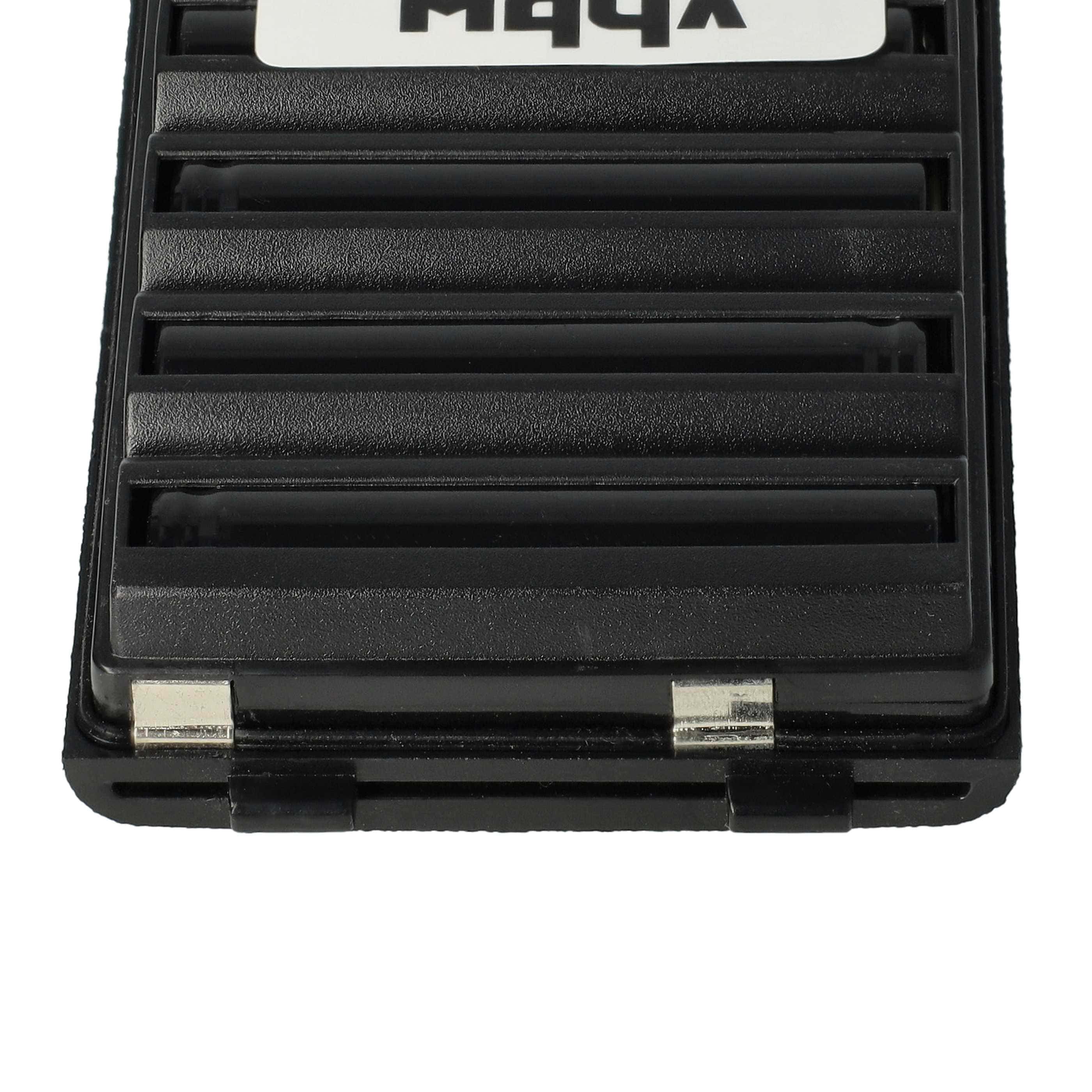 Radio 2x Battery replaces Yaesu Vertex FNB-64H, FNB-57, FNB-64, FNB-83, AAJ66X001 - 1600 mAh 7.2 V NiMH