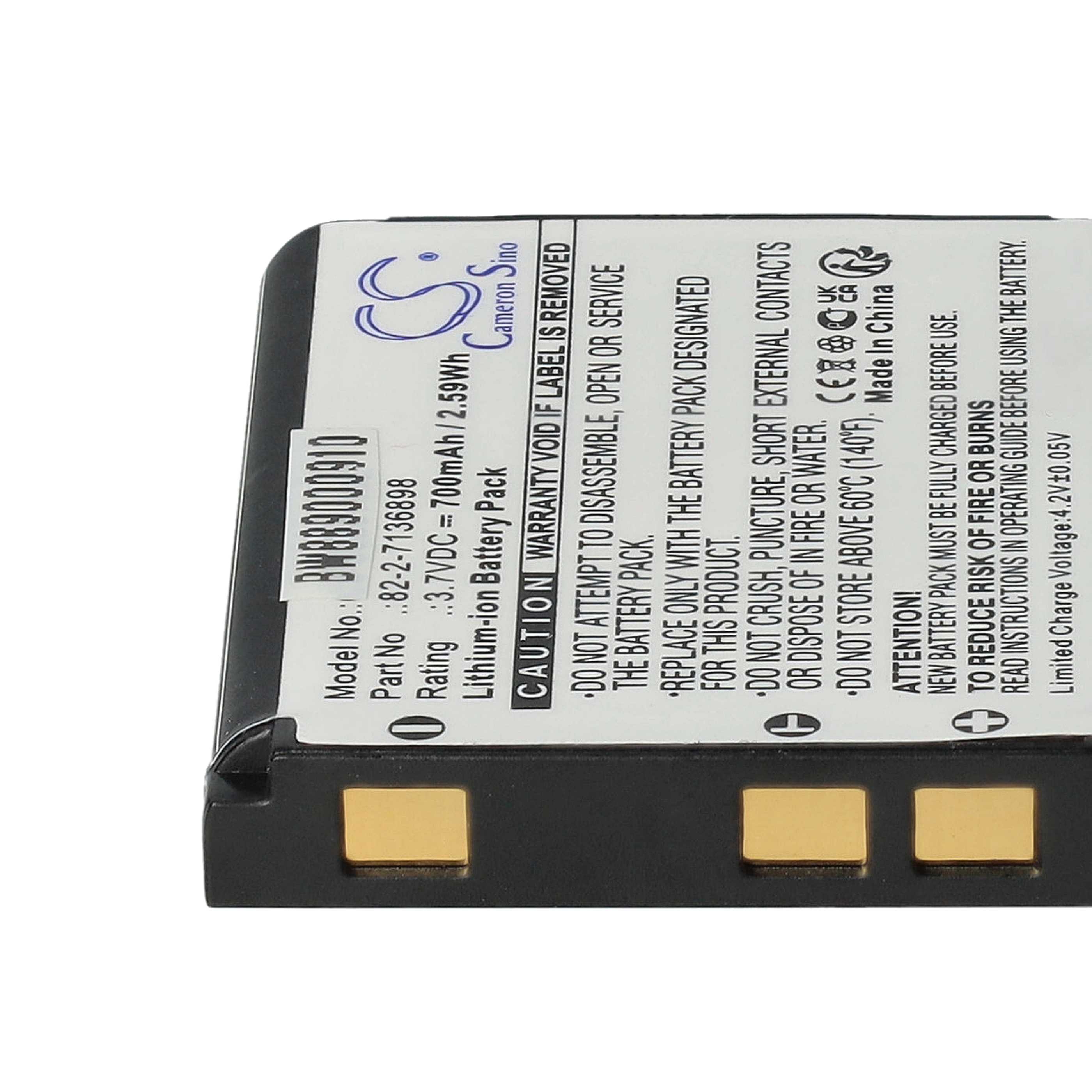 Akumulator do słuchawek bezprzewodowych zamiennik SteelSeries 82-2-7136898 - 700 mAh 3,7 V Li-Ion