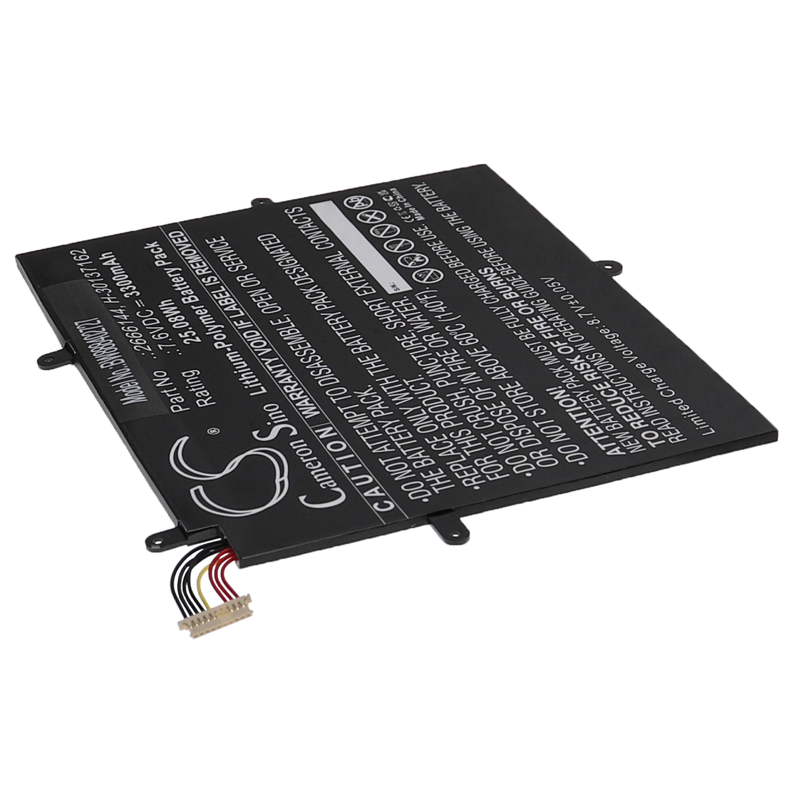 Akumulator do laptopa zamiennik Jumper H-30137162, 2666144 - 3300 mAh 7,6 V LiPo
