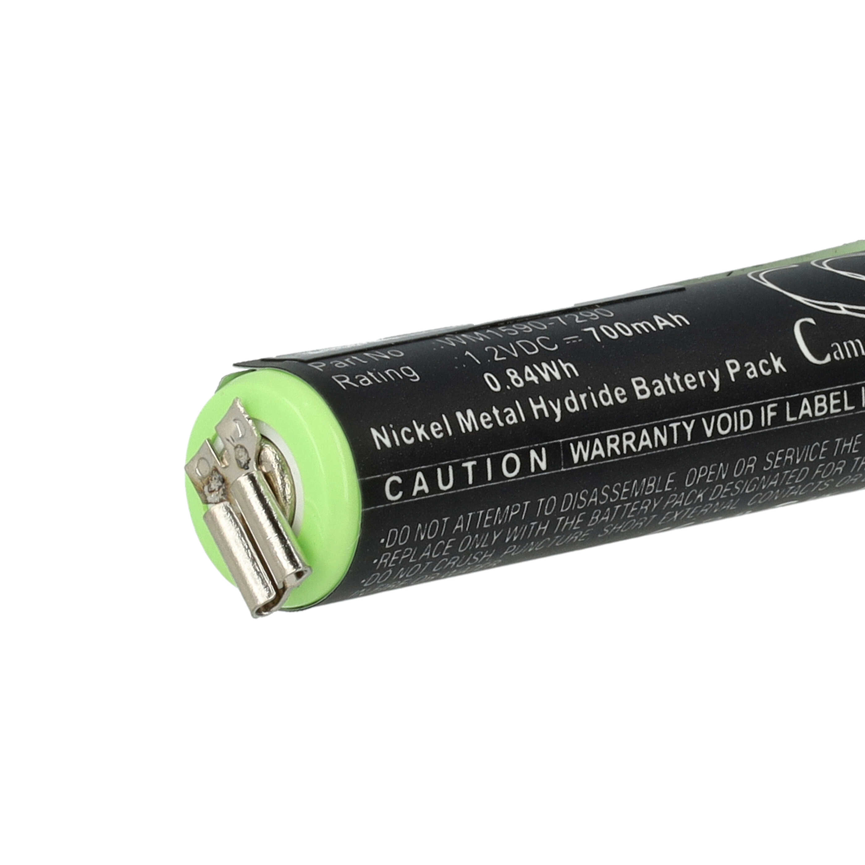 Akumulator do maszynki do strzyżenia zamiennik Wella WM1590-7290 - 700 mAh 1,2 V NiMH