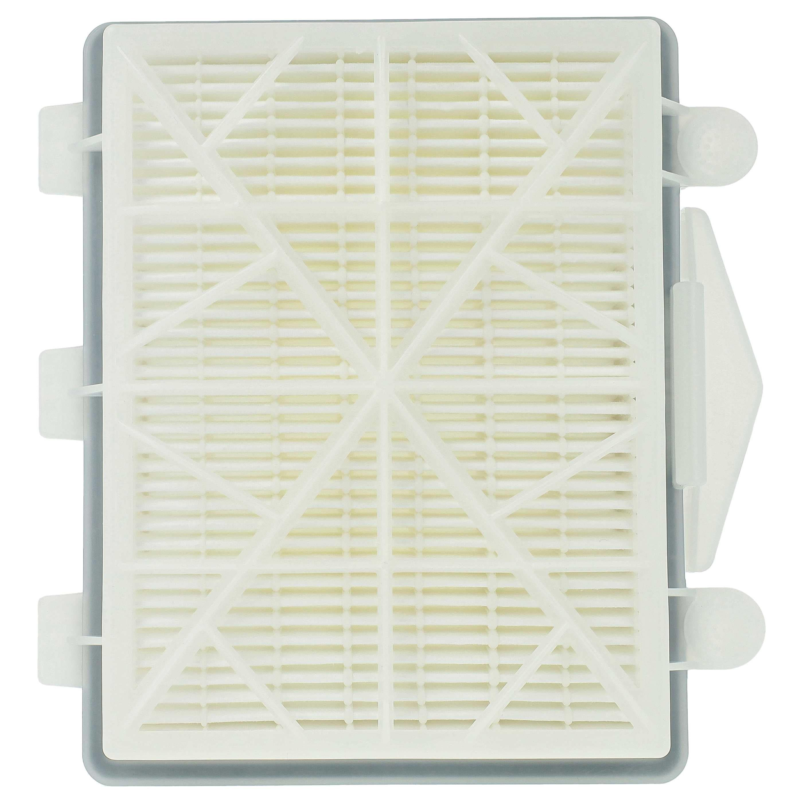 10x Filtro reemplaza Kärcher 6.414-760.0, 2.889-286.0 para aspiradora filtro Hepa - negro / blanco