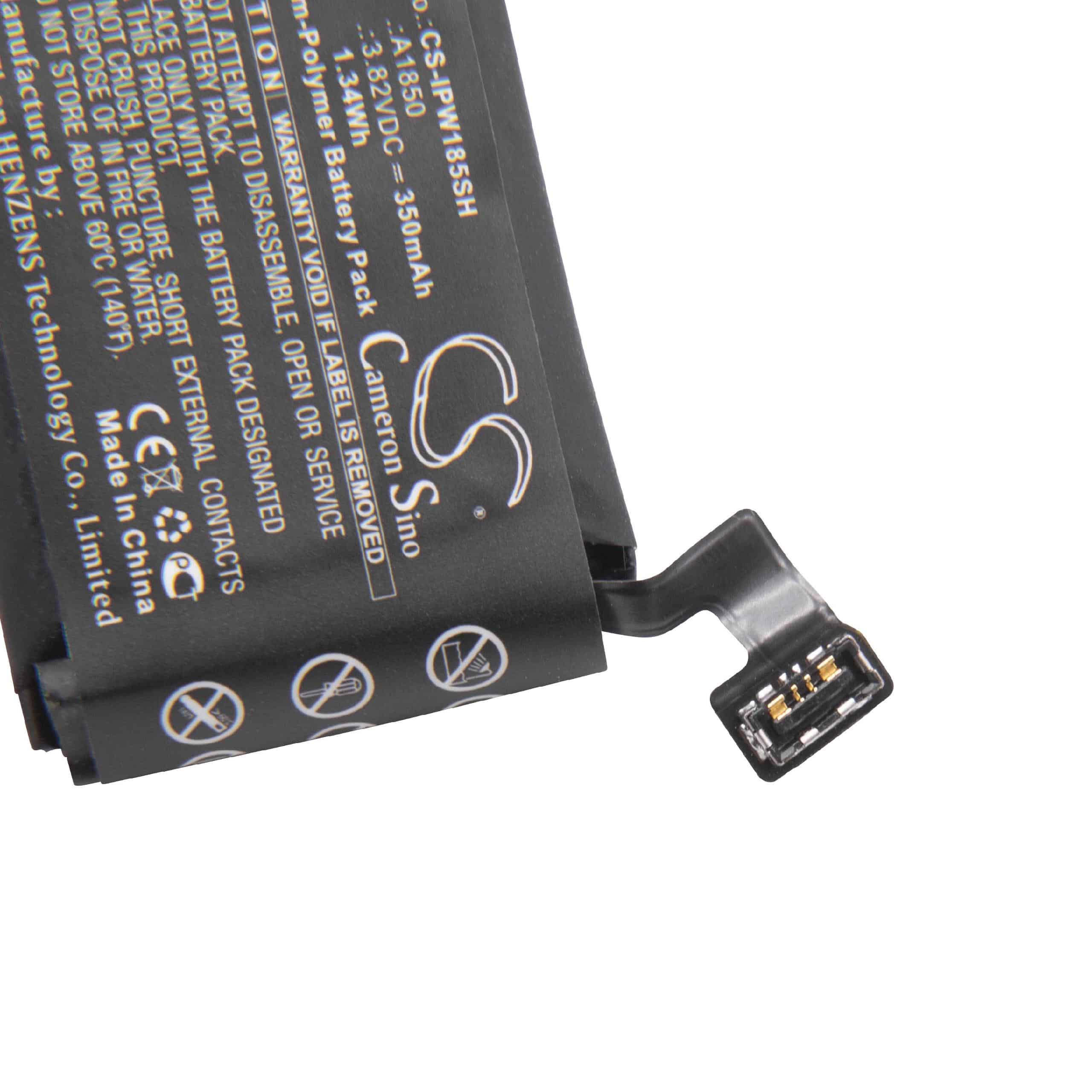 Batería reemplaza Apple A1850 para smartwatch Apple - 350 mAh 3,82 V Li-poli