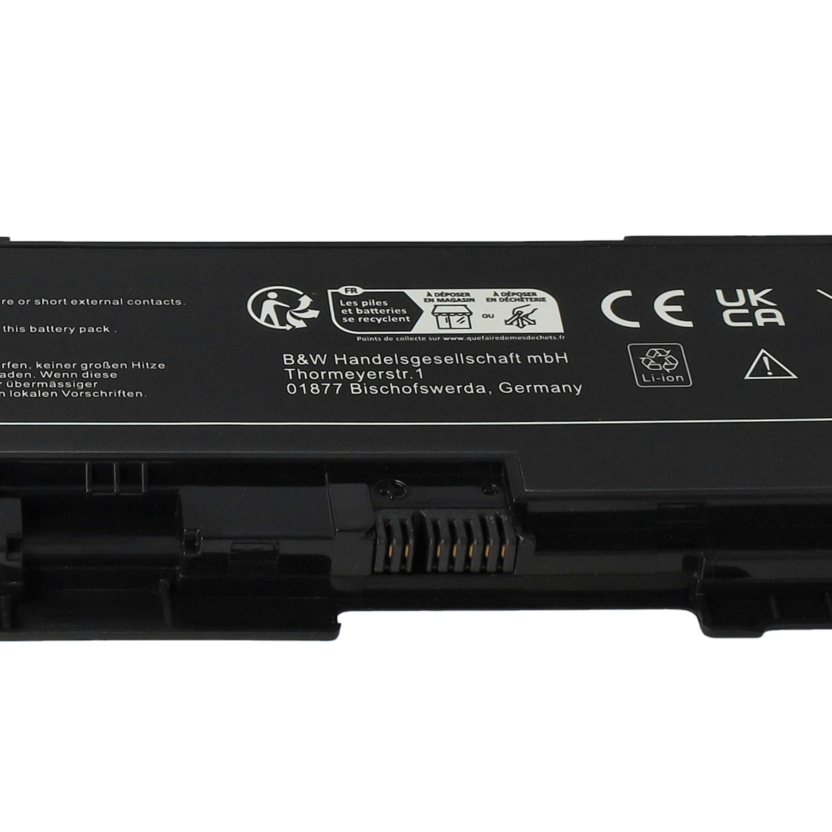 Akumulator do laptopa zamiennik Lenovo 42T4690, 42T4691, 42T4688, 42T4689 - 3600 mAh 11,1 V Li-Ion, czarny
