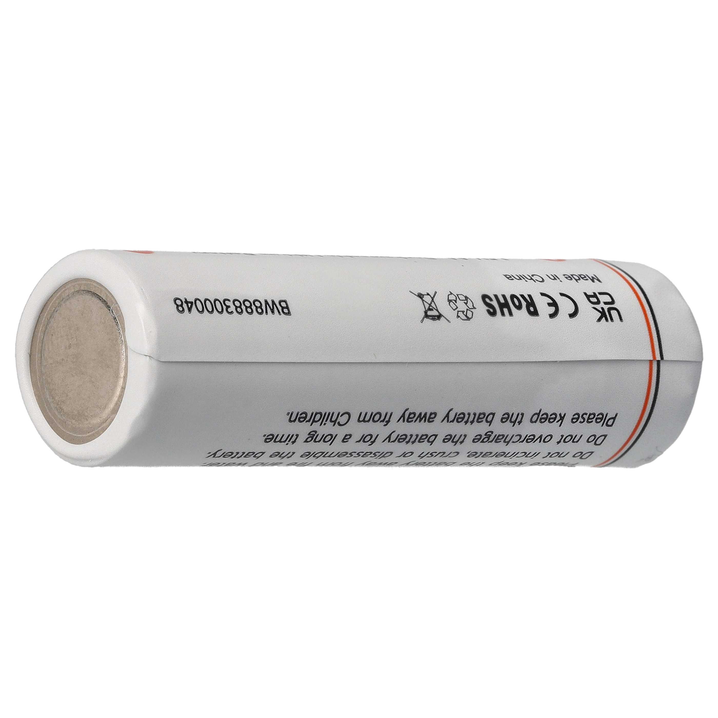 AA Mignon Akku - 650mAh 3,7V Li-Ion