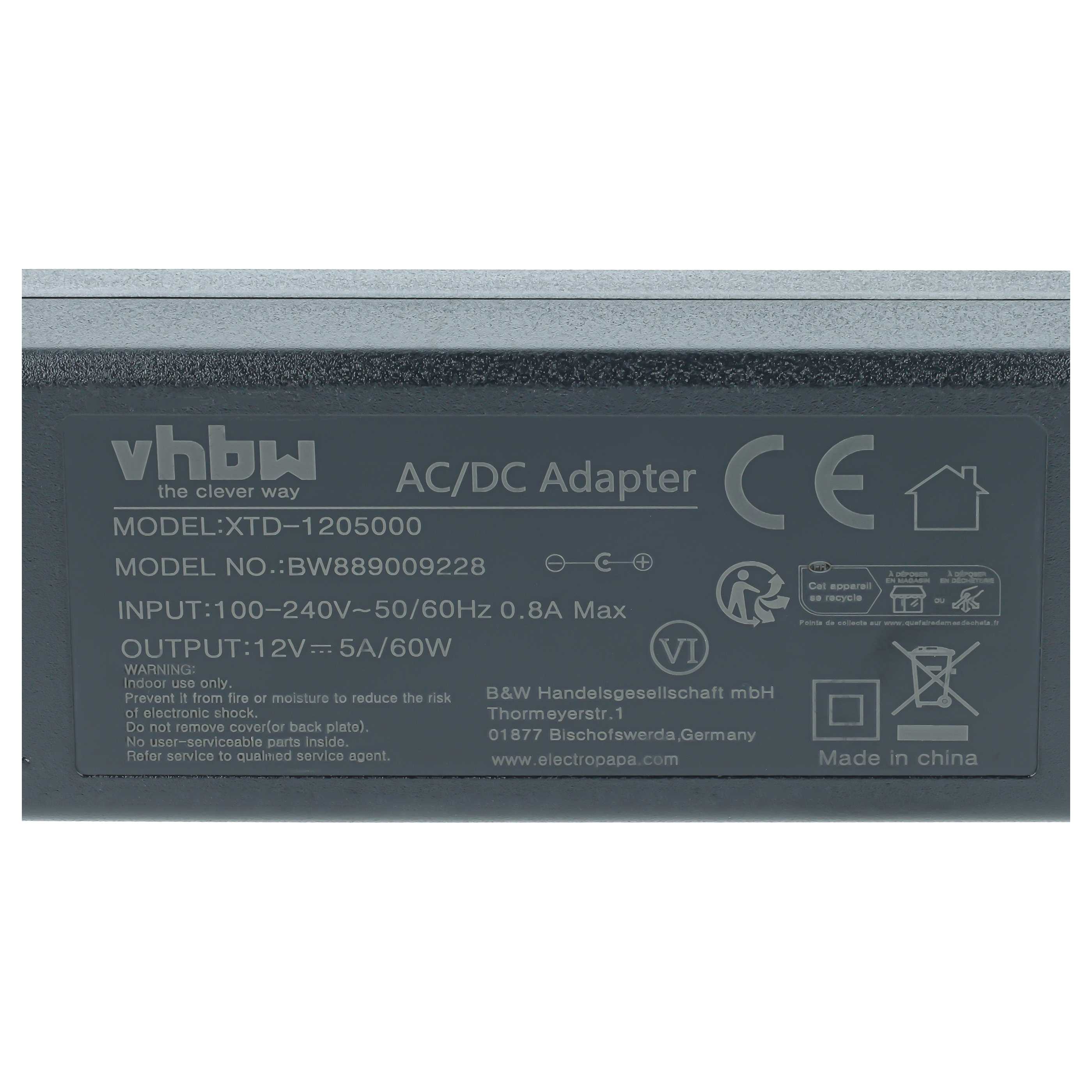 Netzteil wie Datalogic 94ACC1385, 12 V, 5 A