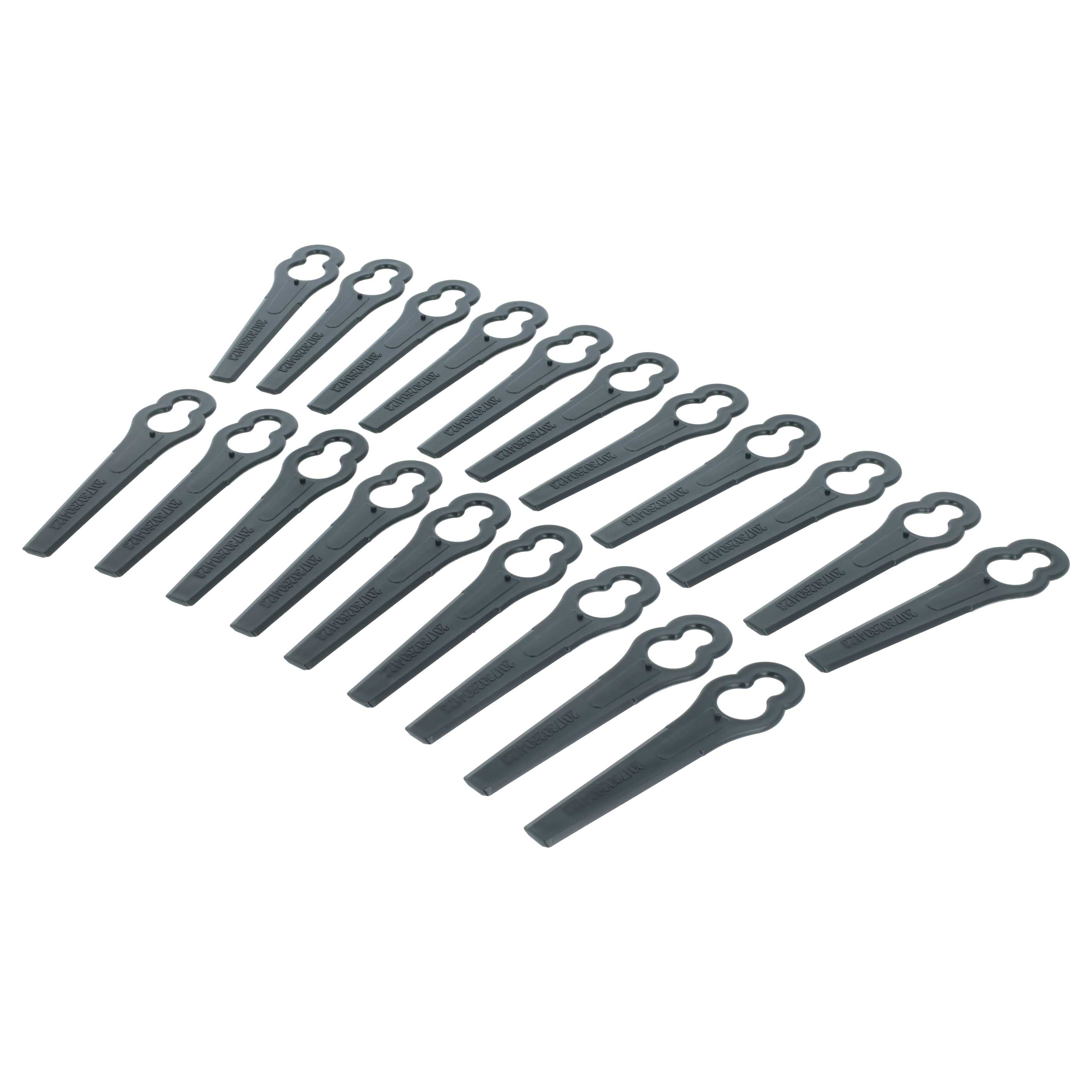20x Exchange Blade replaces ALM BQ026 Cordless Strimmer etc.plasticblack