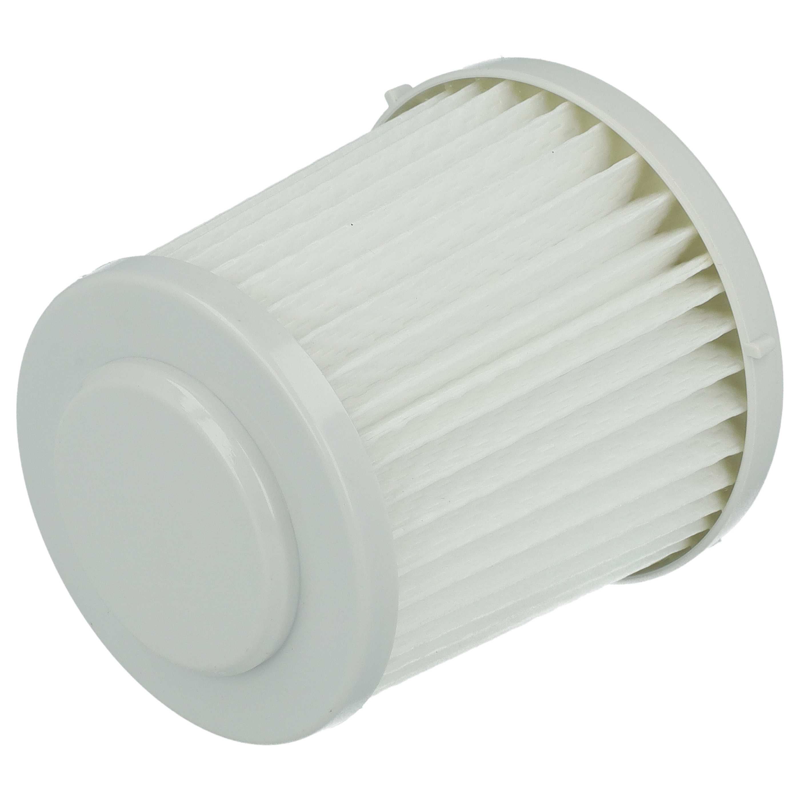 3x Filterfilter replaces Black & Decker FVF100 for Black & Decker Vacuum Cleaner, black / white
