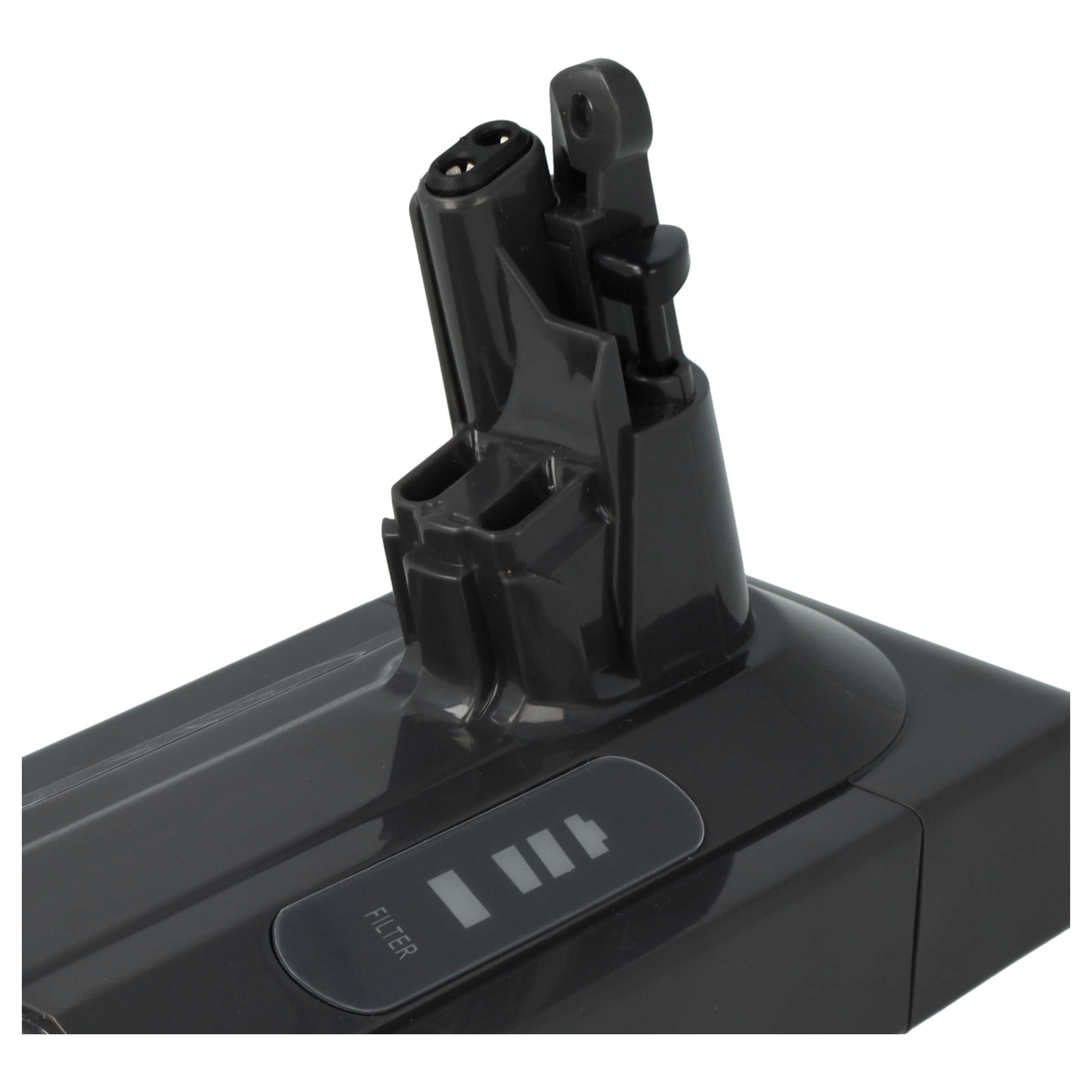 Batterie remplace Dyson SV12, 969352-07, 206340 pour aspirateur Dyson - 2000mAh 25,2V Li-ion