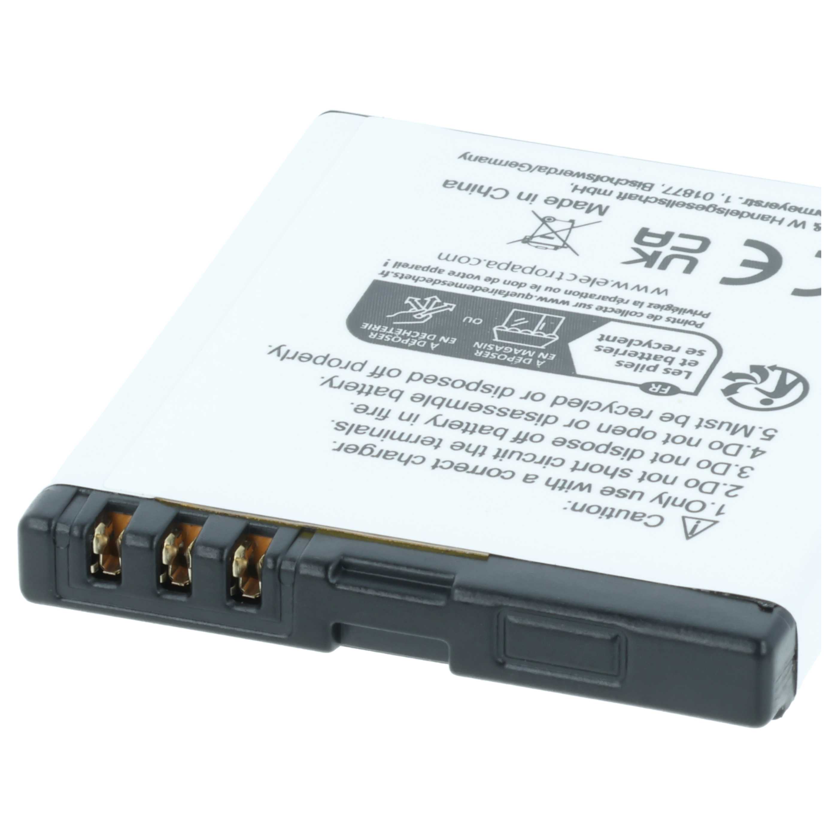 Akumulator do telefonu smartfona zamiennik Nokia BL-6F - 1000 mAh 3,7 V Li-Ion