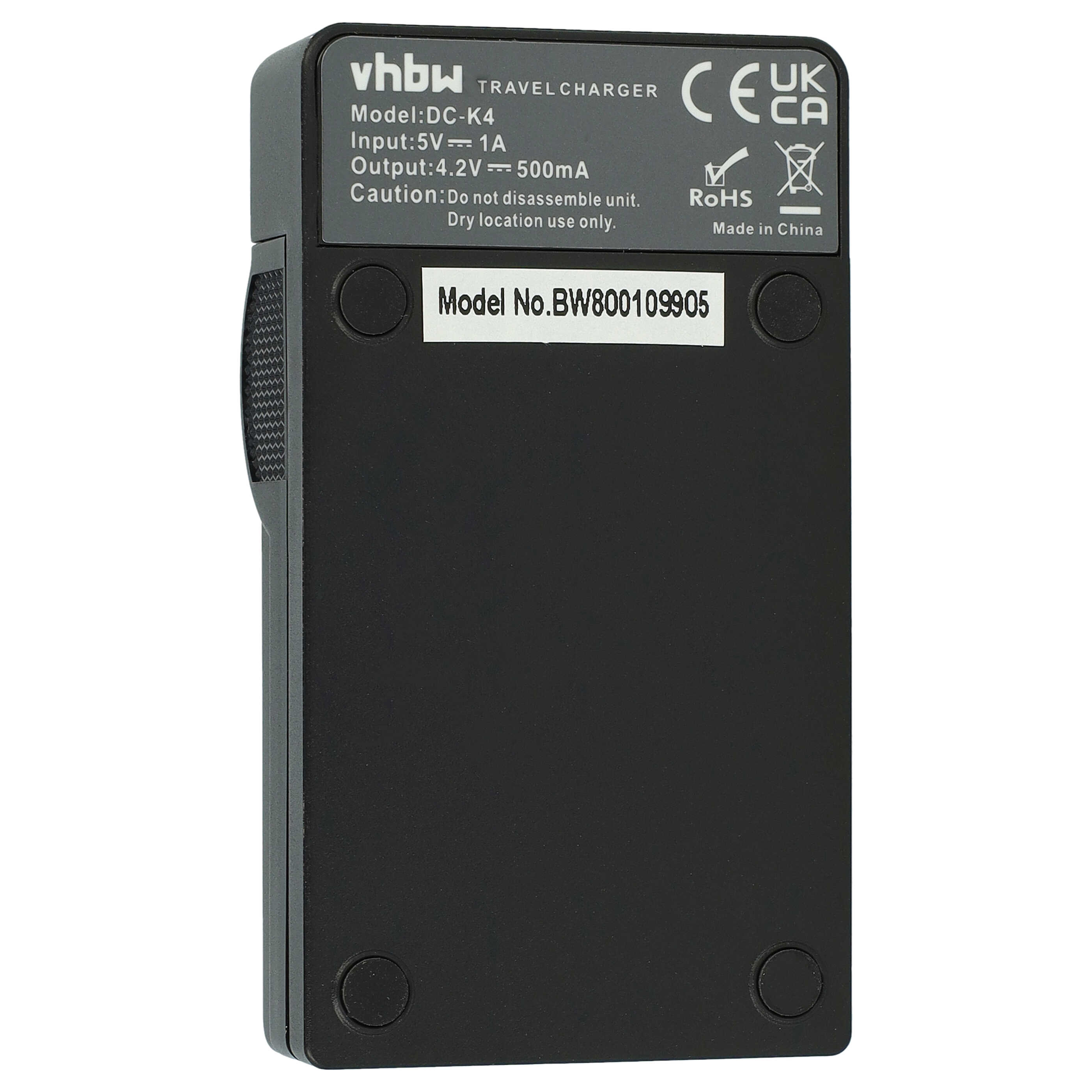 Battery Charger suitable for Canon BP-709 Camera etc. - 0.5 A, 4.2 V