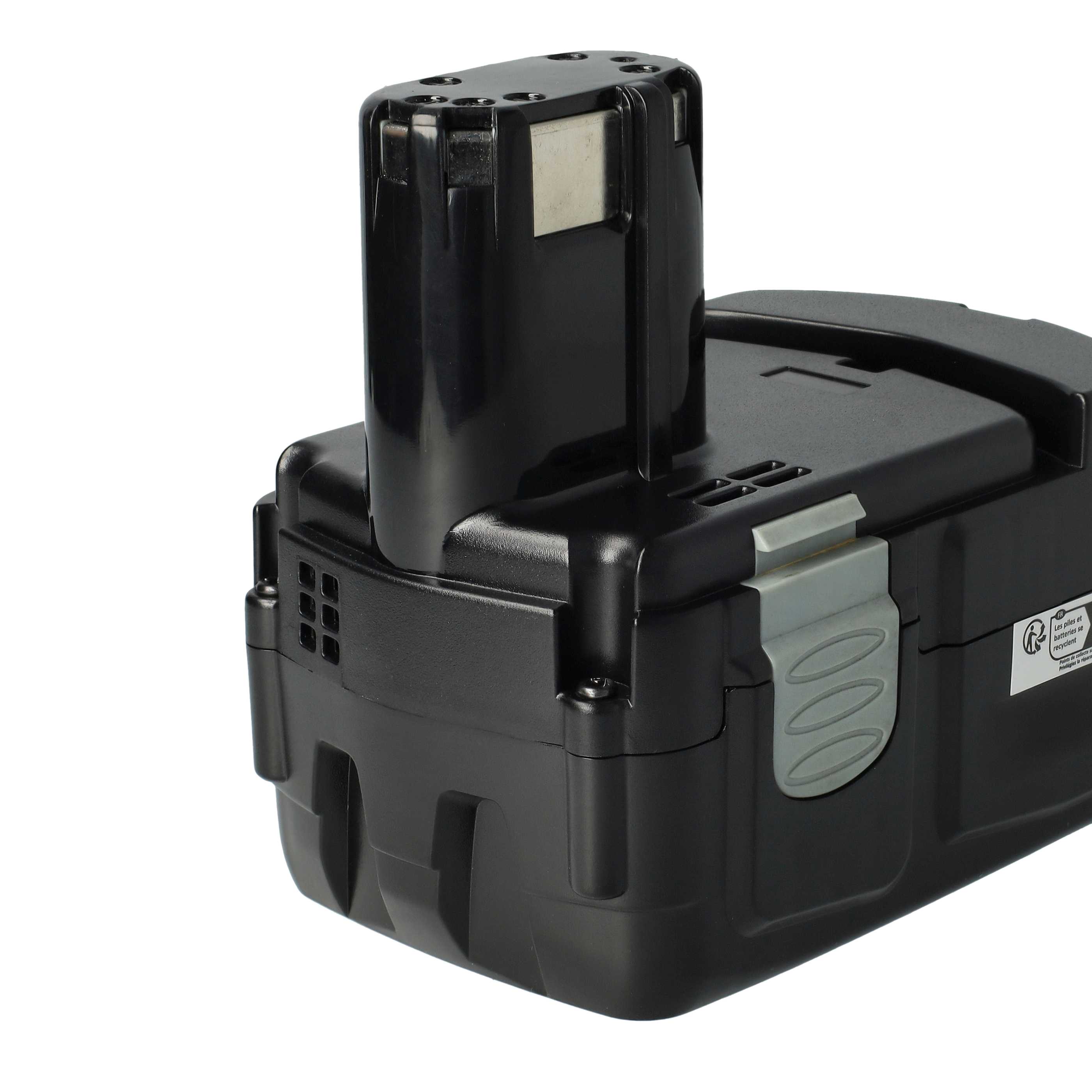 Battery replaces Hitachi BCL1430, BCL1415, 327728, 327729 Electric Power Tool - 4000 mAh, 14.4 V, Li-Ion