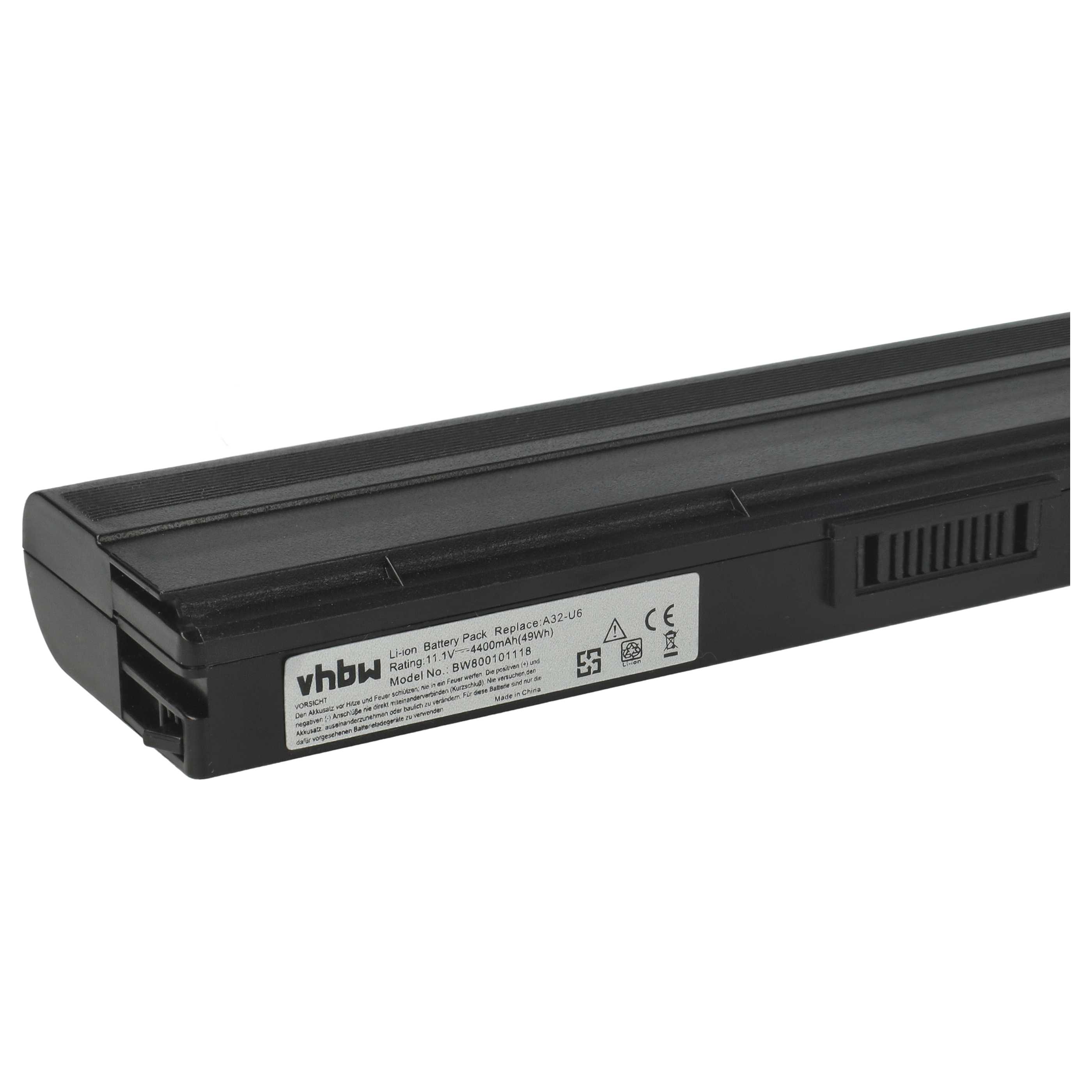 Akumulator do laptopa zamiennik Asus 90-ND81B2000T, 90-ND81B1000T - 4400 mAh 11,1 V Li-Ion, czarny