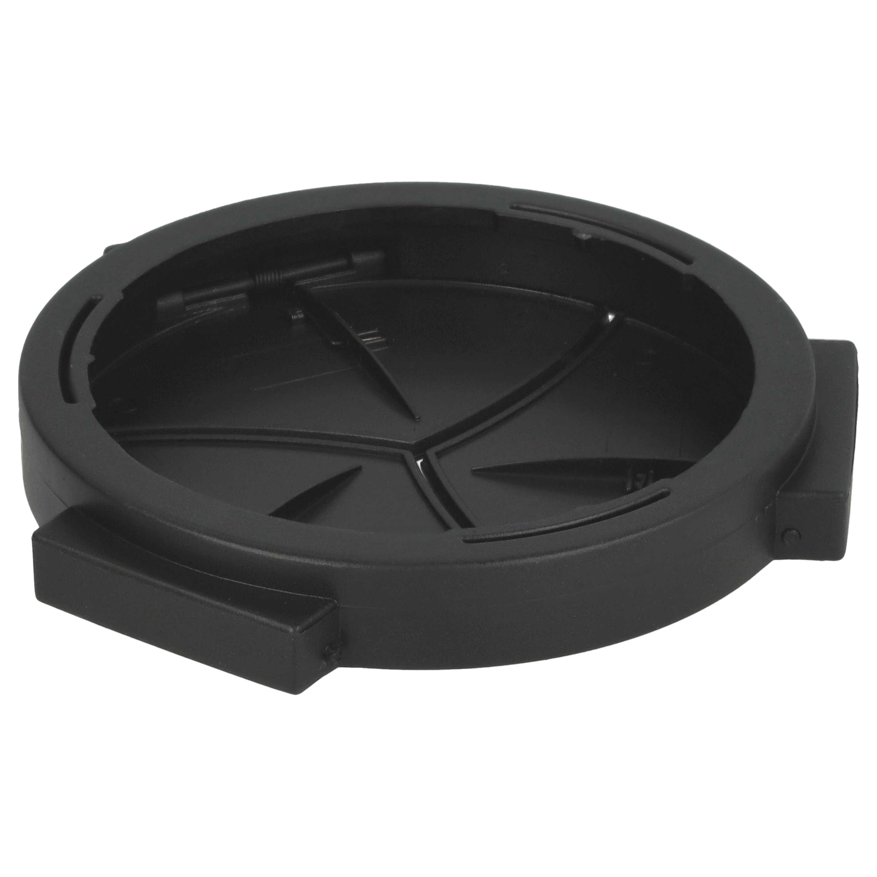 Copriobiettivo per Leica, Panasonic Lumix - plastica, nero